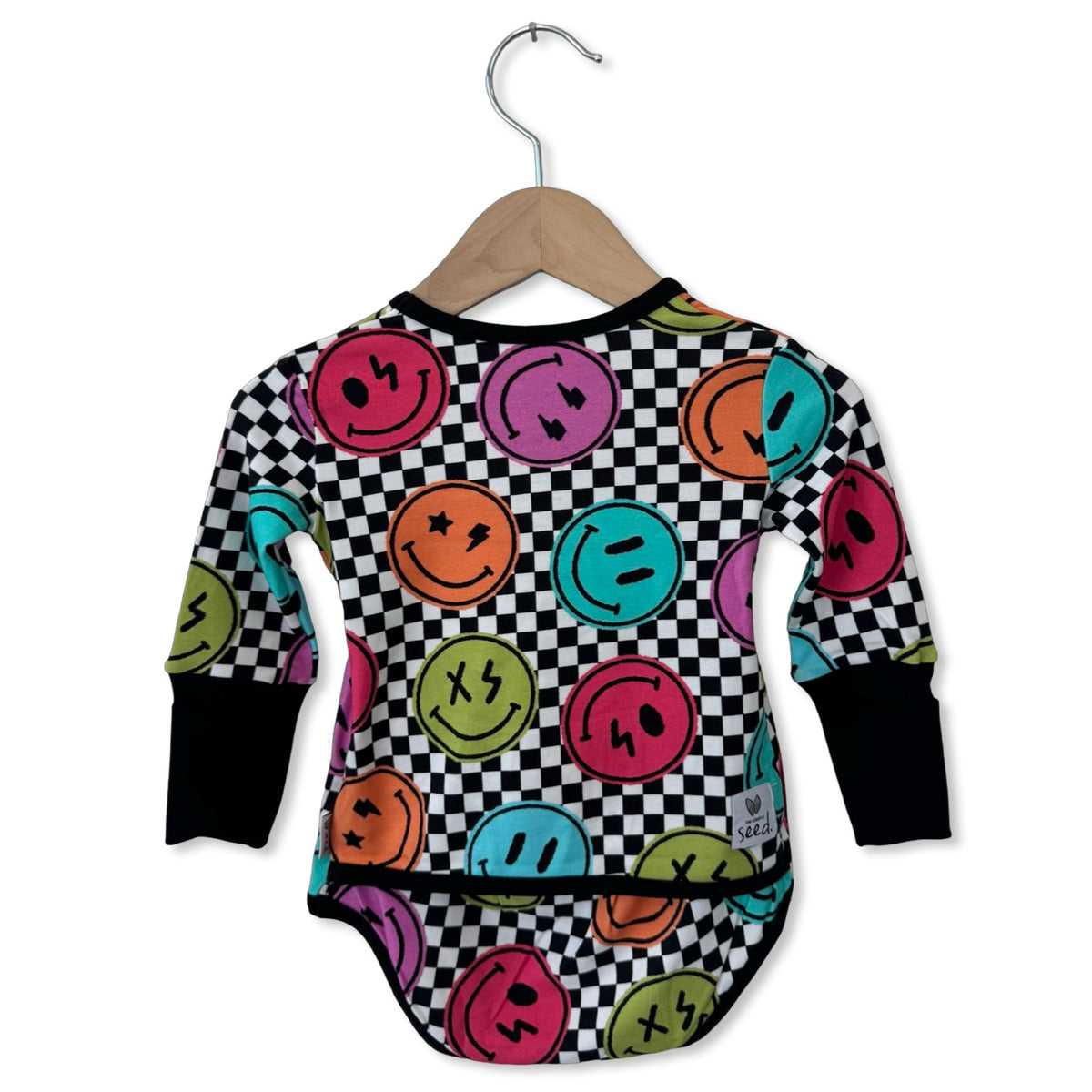 Check Your Mood Snuggle Bug Long Sleeve Bodysuit