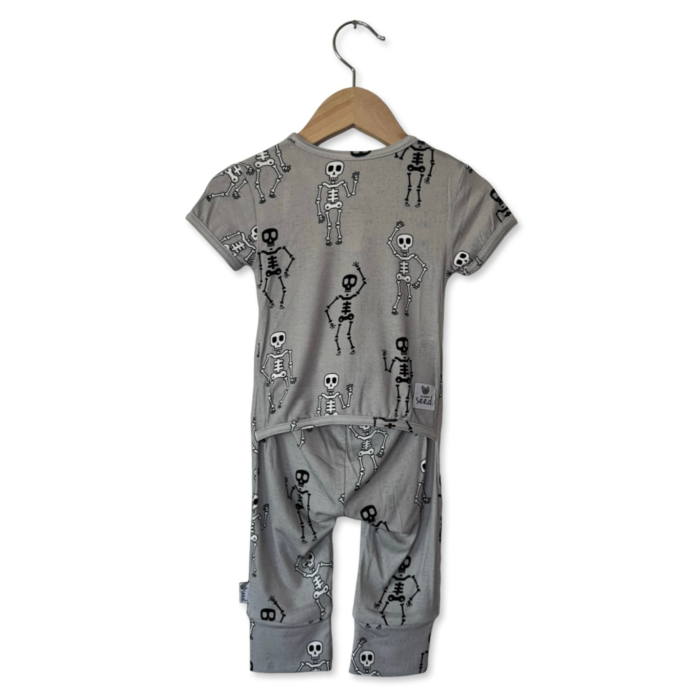 Busy Bones Short Long Romper