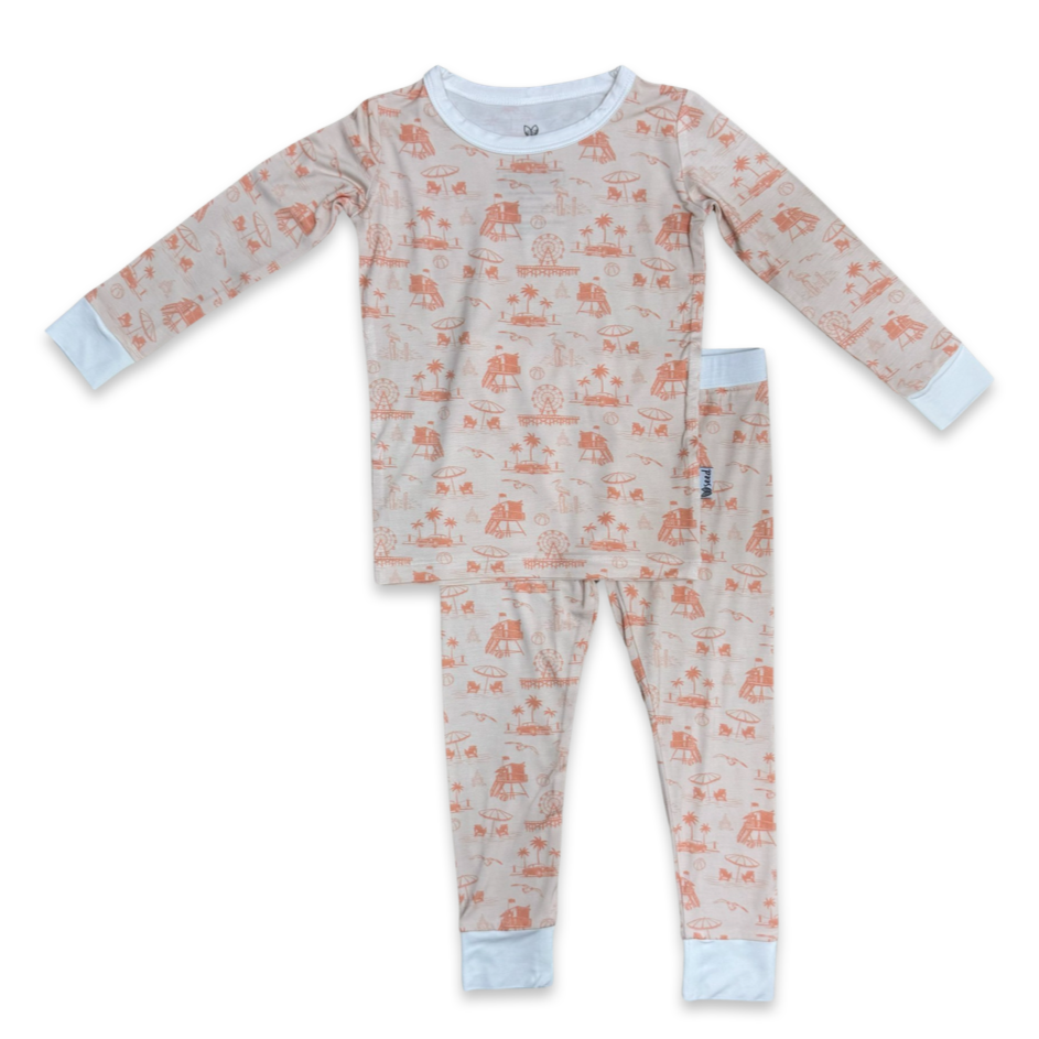 Party on the Pier Two Piece Jammie Set (18-24 mth- 5T)