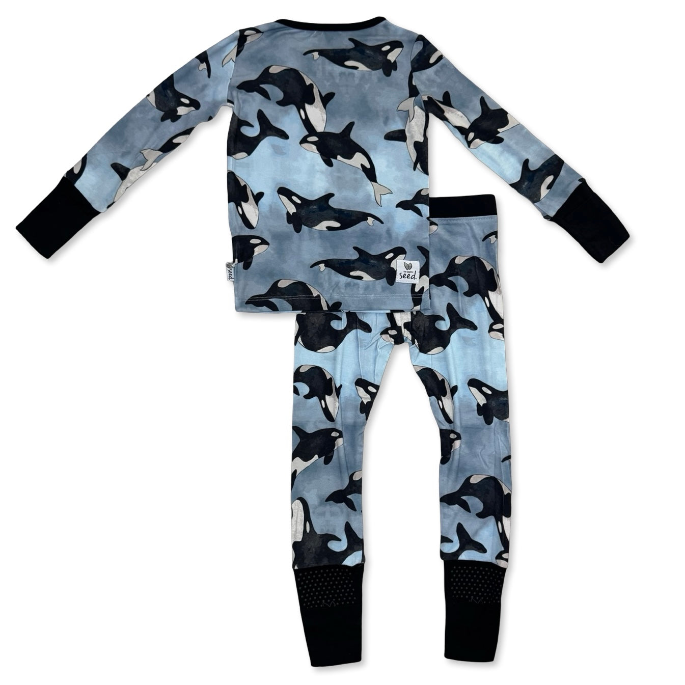 Save The Whales All Wrapped Up Kid's Two Piece Jammie Set