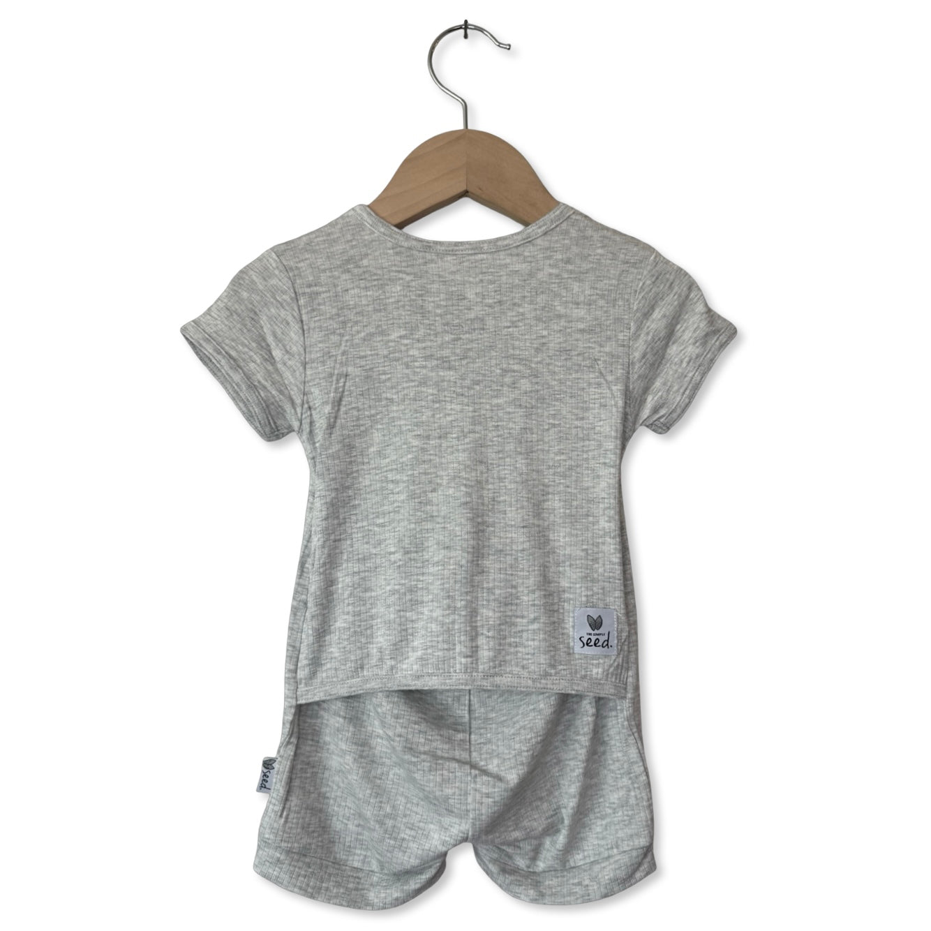 Salt Ribbed Shorty Romper