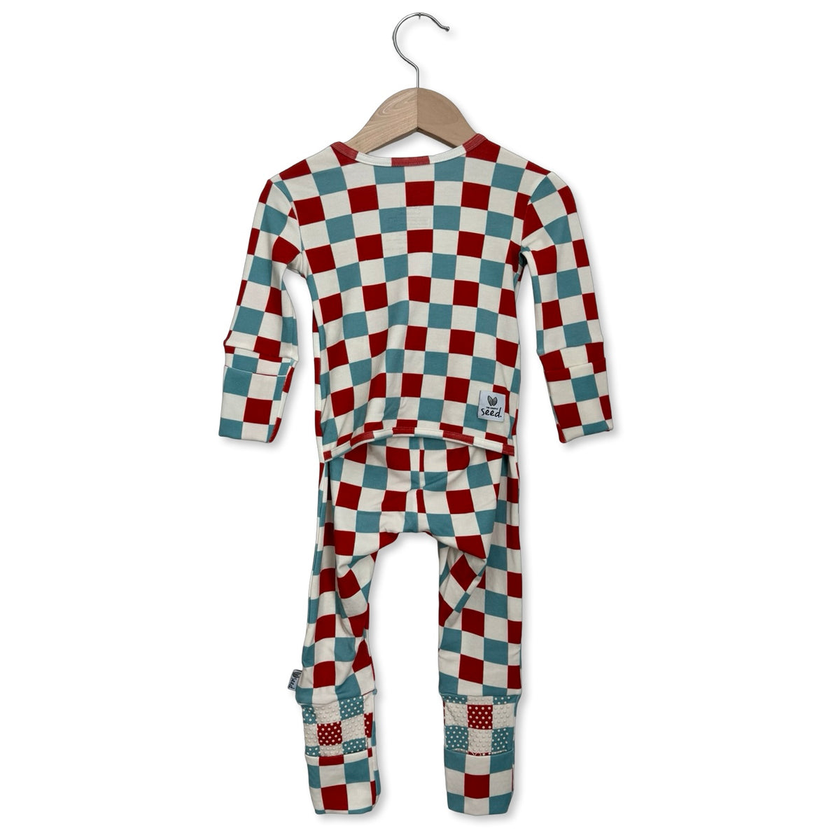Liberty Check Day to Night Romper Luxe Edition | Cotton Bamboo Blend