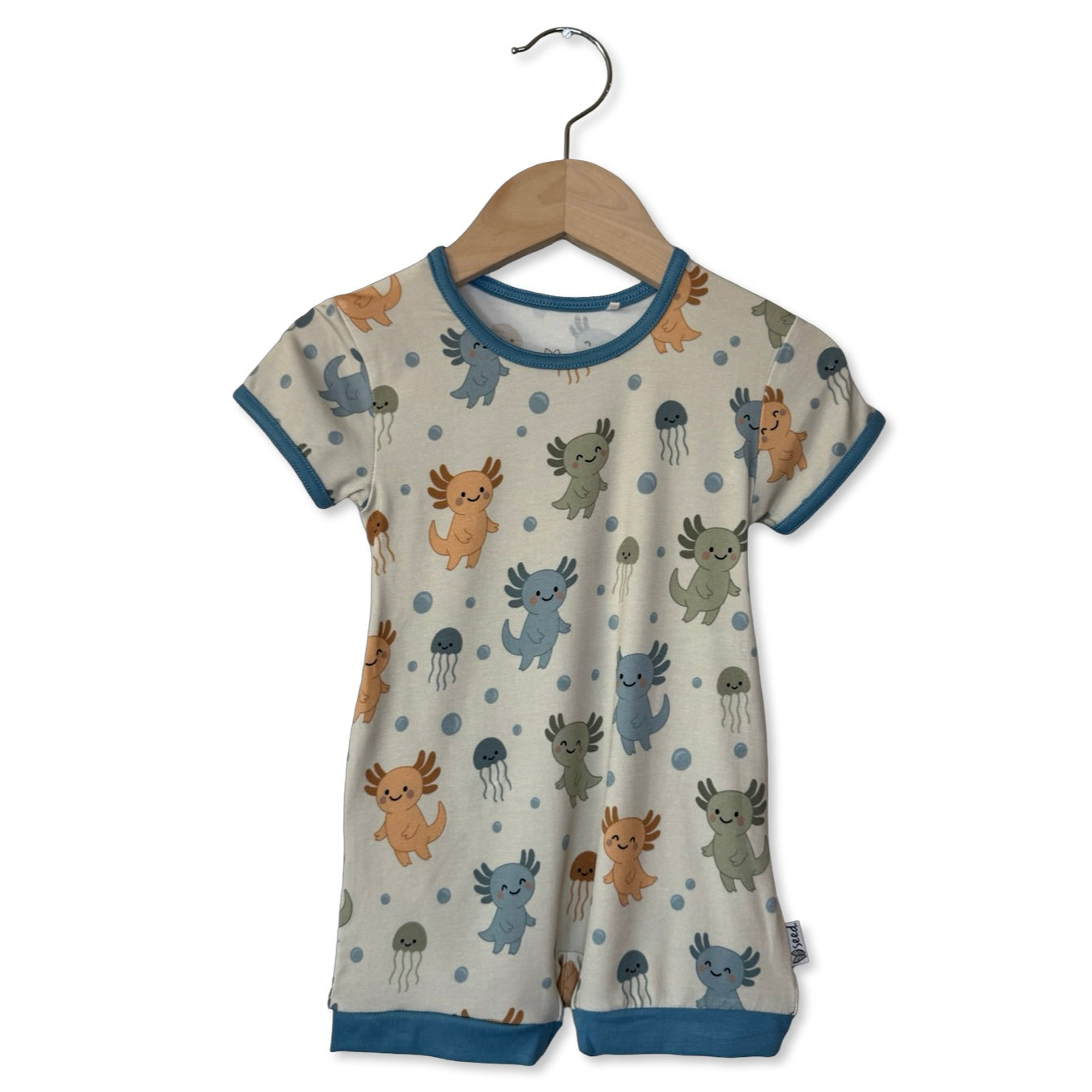 Alotl Smiles Shorty Romper