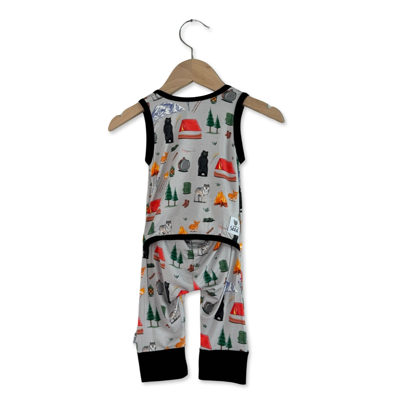 All Good in the Woods Sleeveless Romper