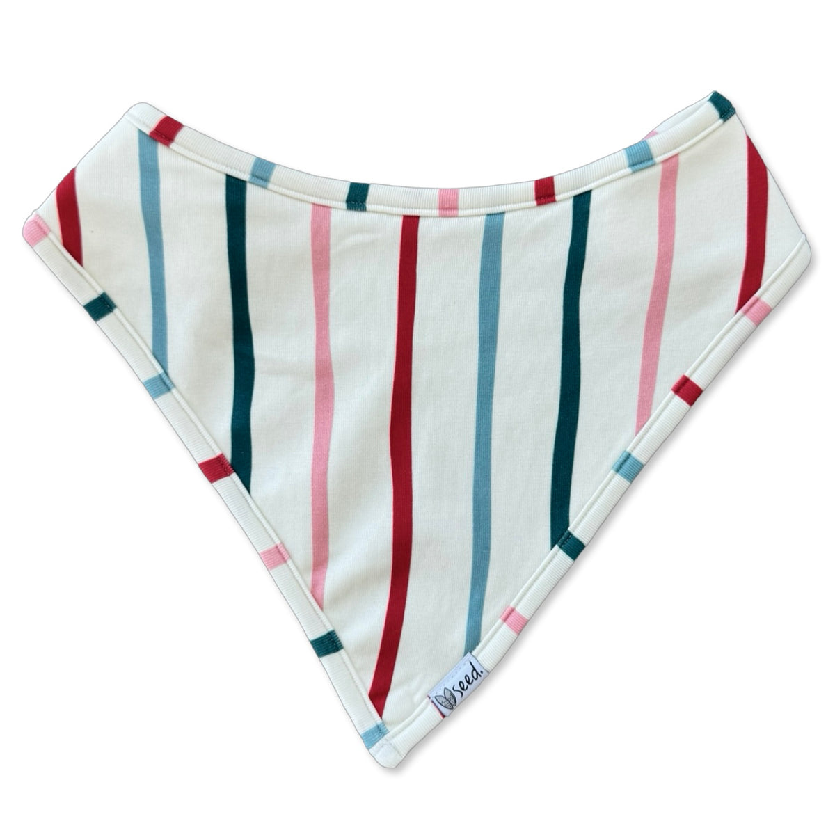 Making Spirits Stripe Bandana Bib