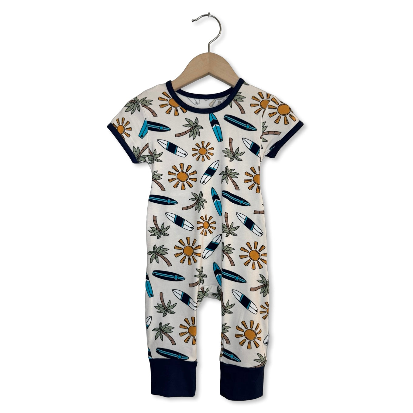 Surfs Up Short Long Romper