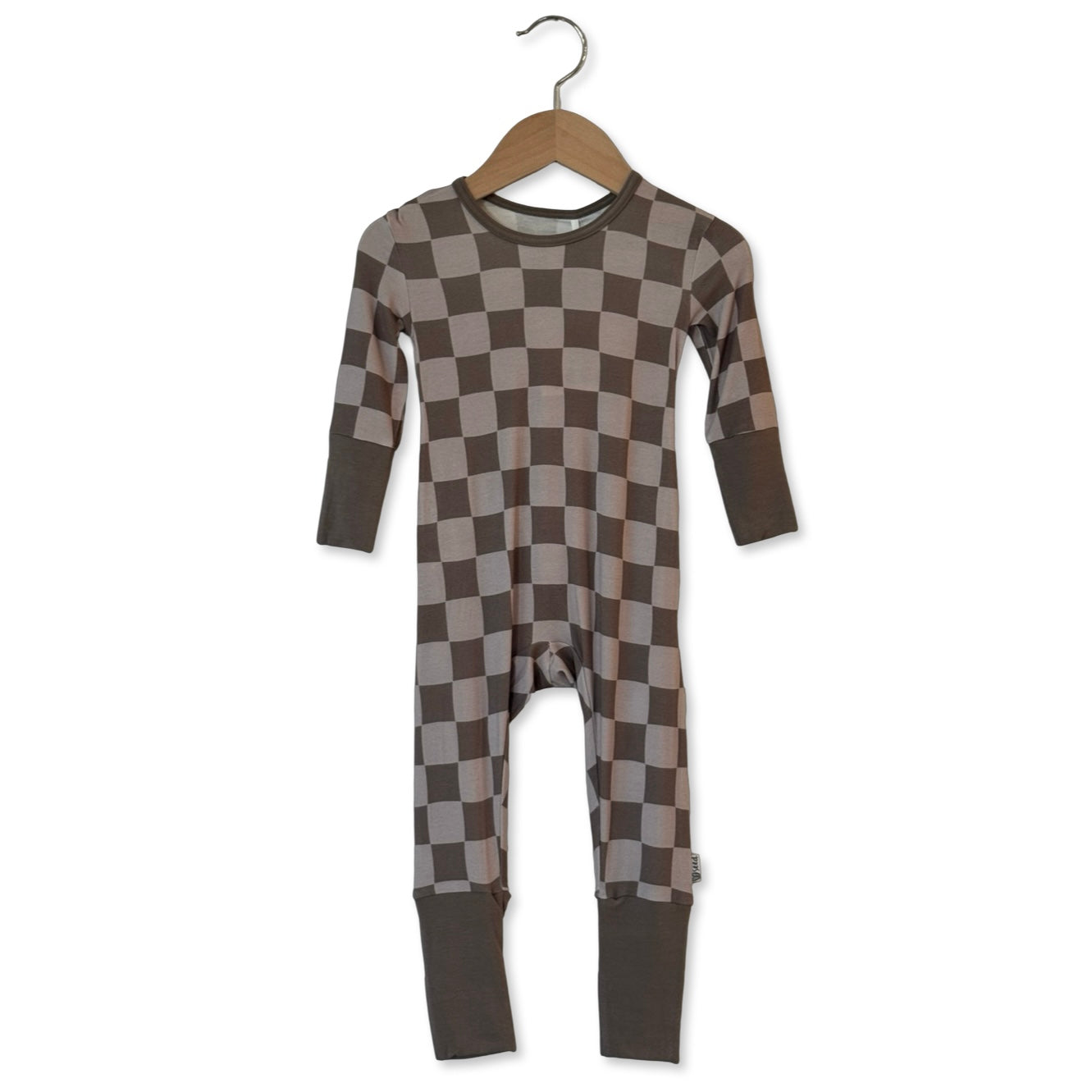 Cocoa Check Kid's Day to Night Romper