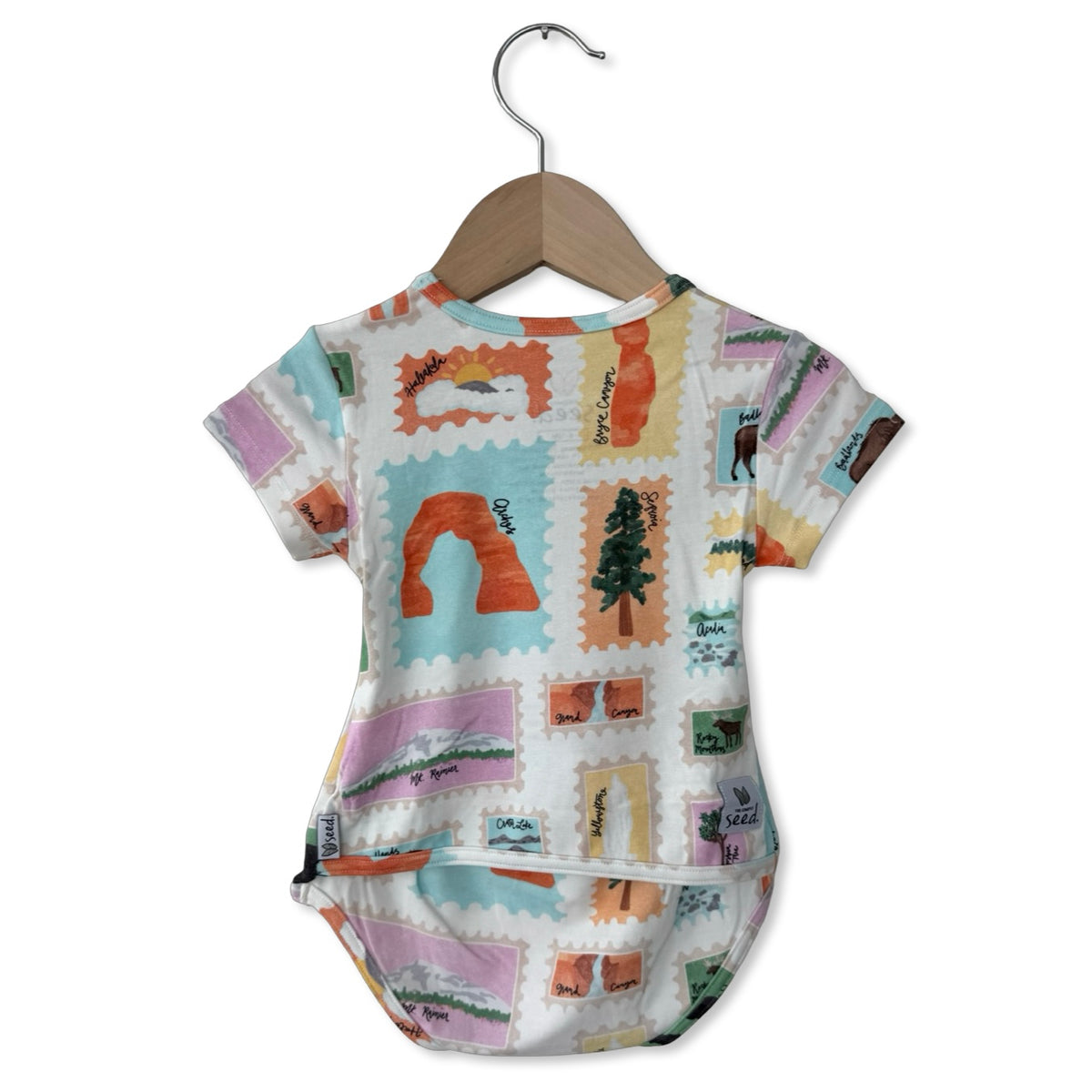 Road Trip Short Sleeve Snuggle Bug Bodysuit