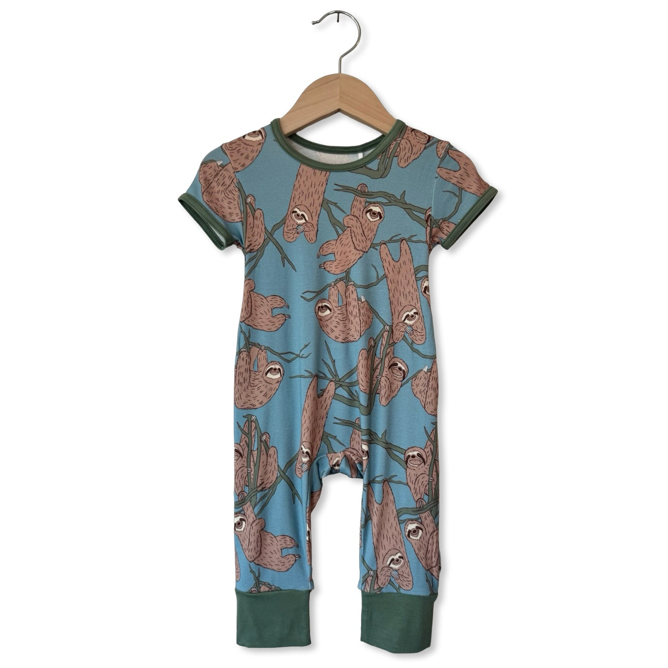 Don't Hurry, Be Happy Kid's Short Long Romper