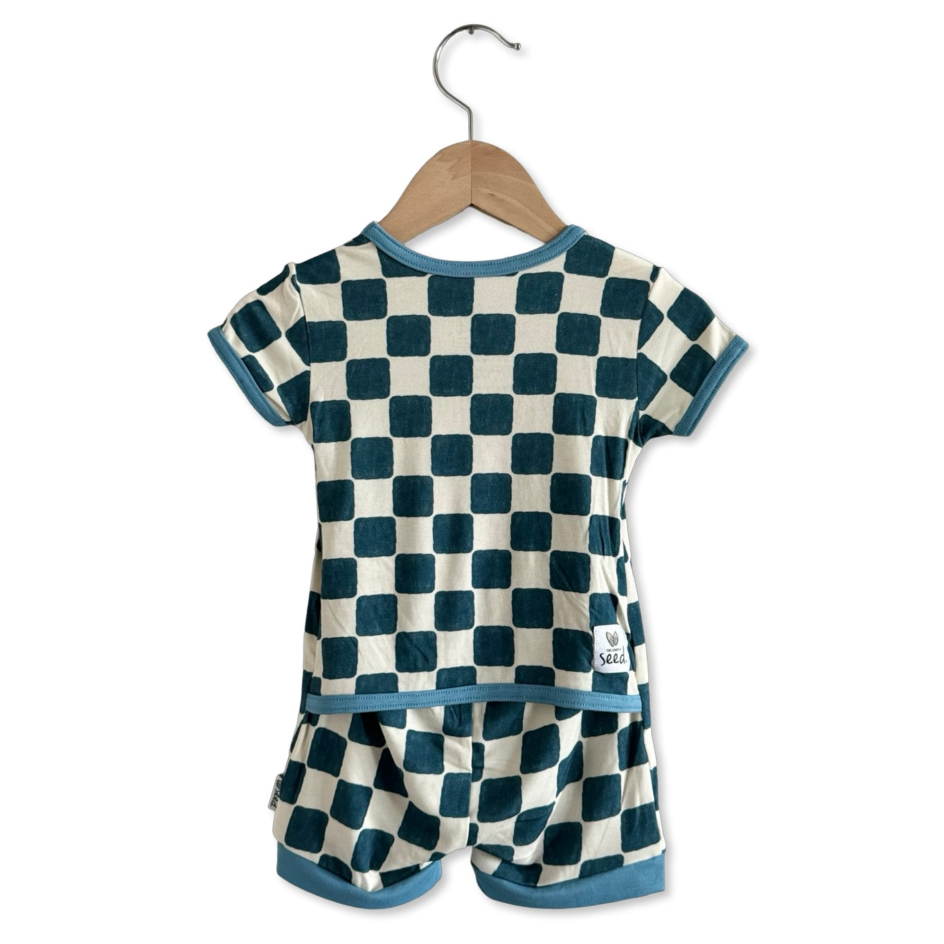 Checker Me Out Shorty Romper