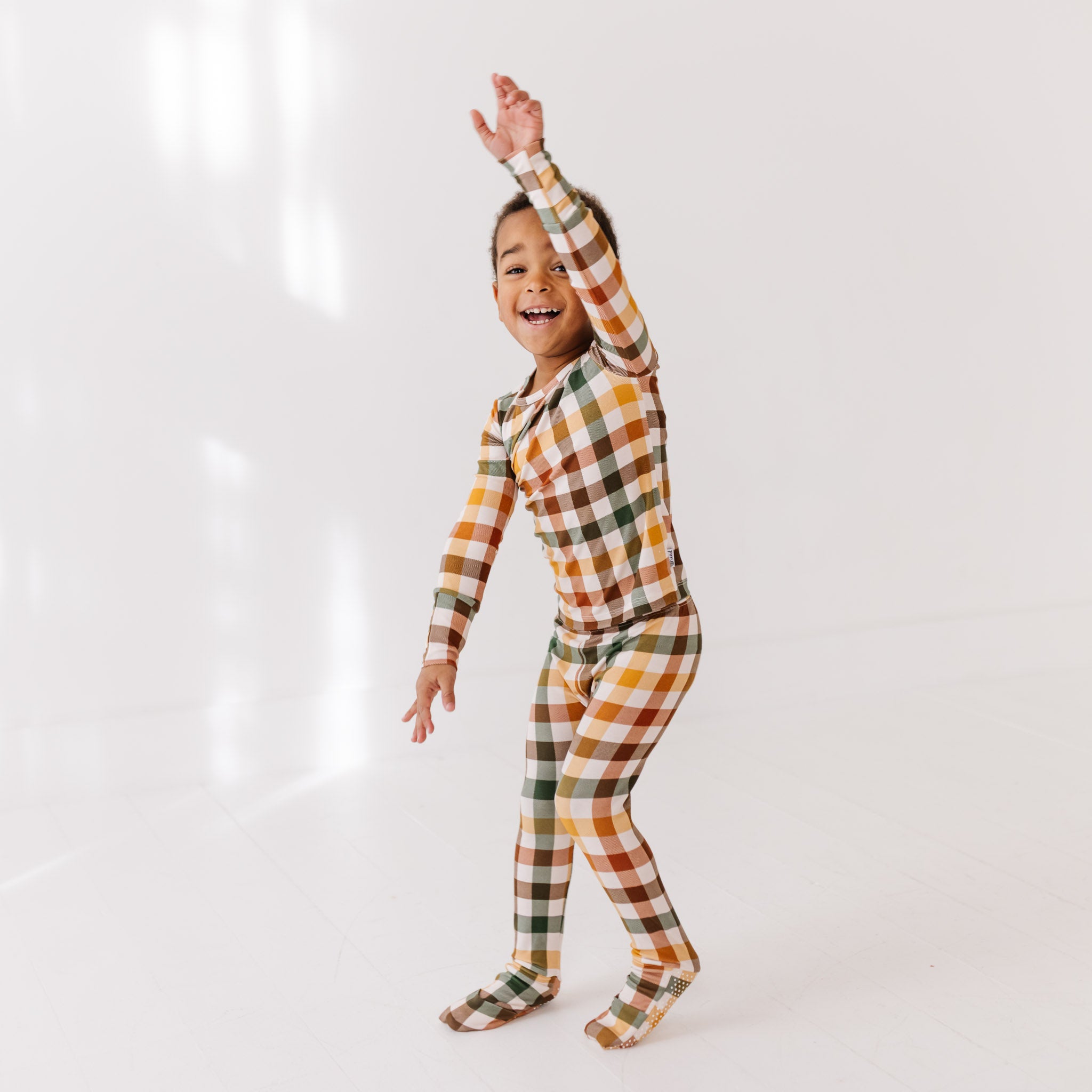 Autumn Plaid All Wrapped Up Two-Piece Set