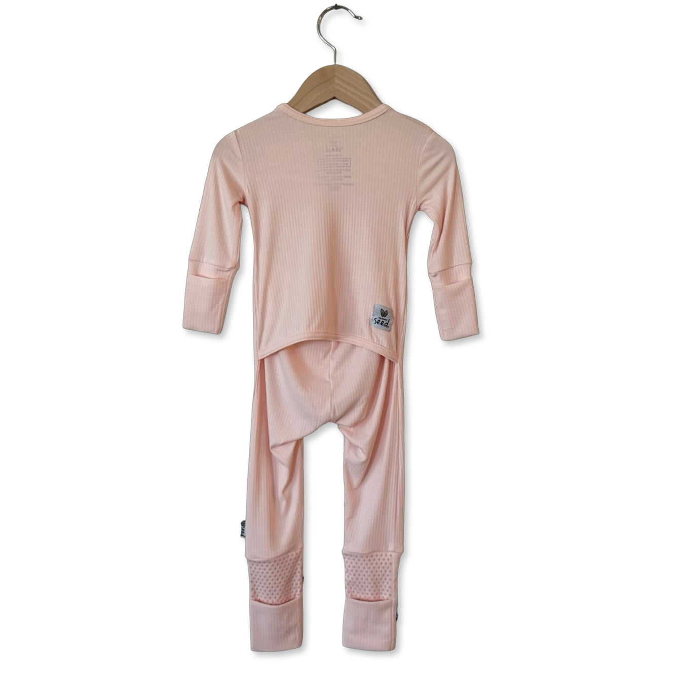 Carnation Ribbed Day to Night Romper