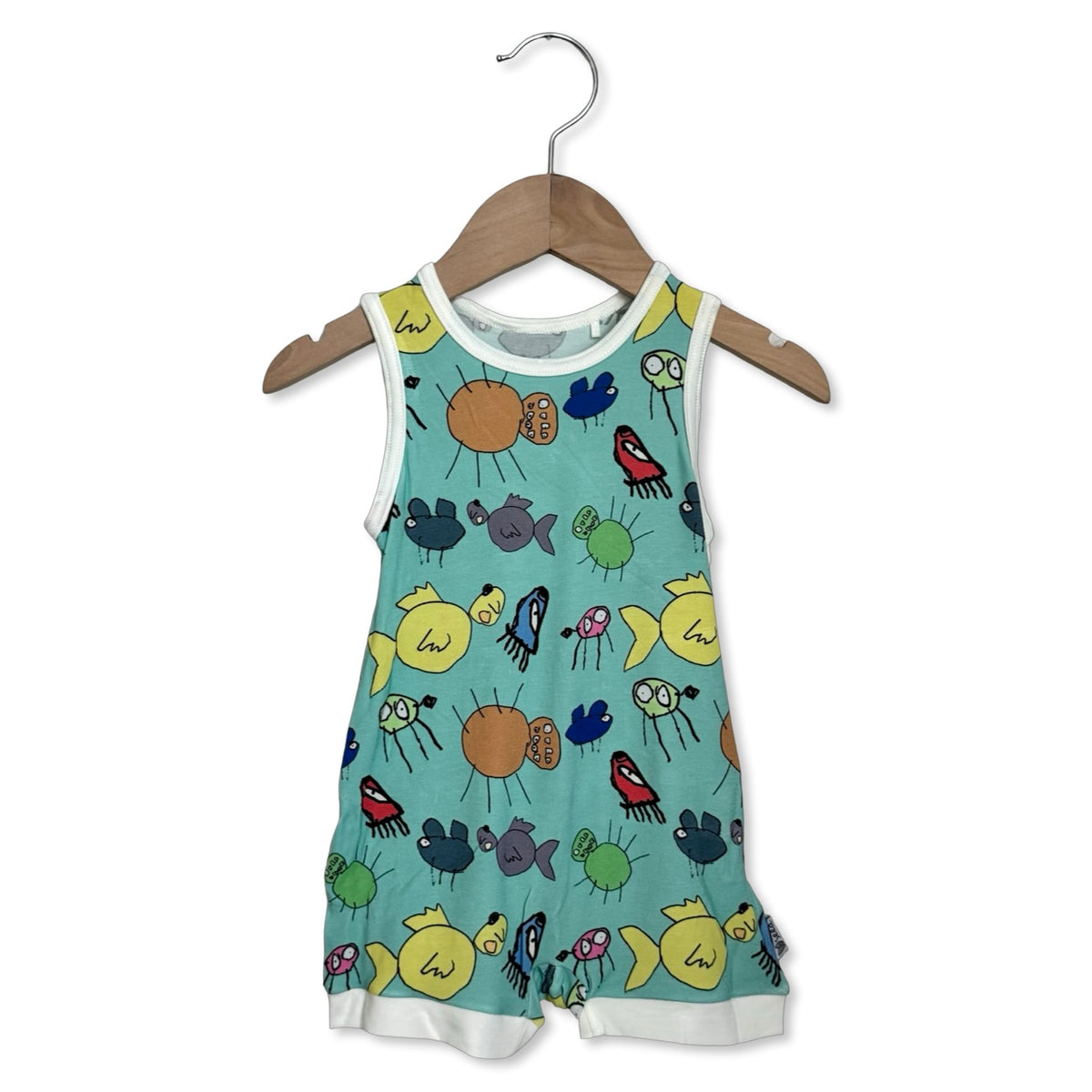Critters Sleeveless Shorty Romper
