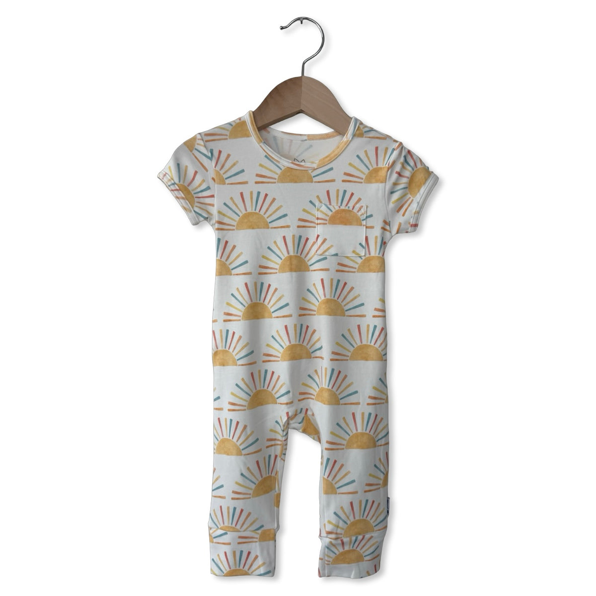 You Are My Sunshine Short Long Romper Luxe Edition | Cotton Bamboo Blend