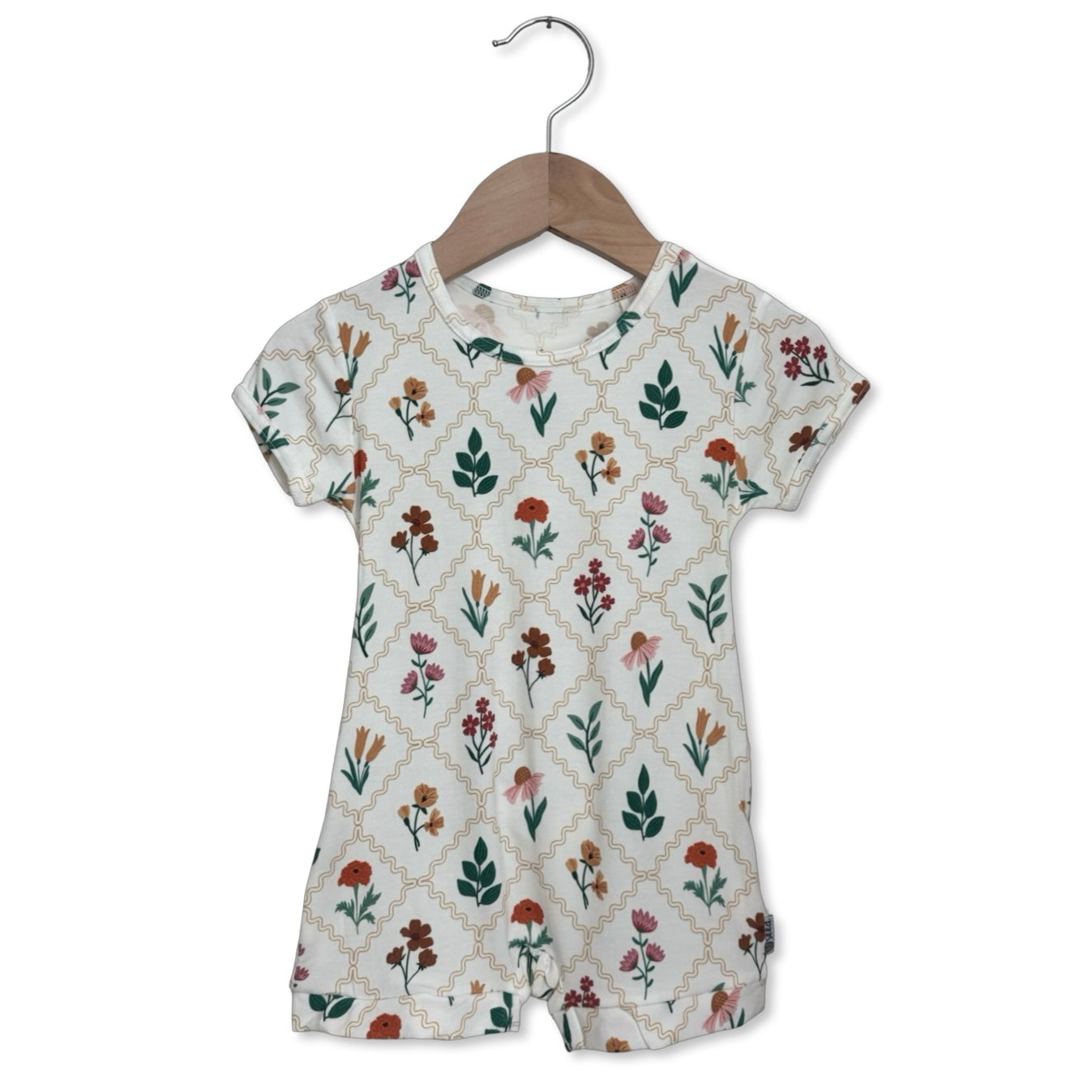 Harvest Bloom Shorty Romper