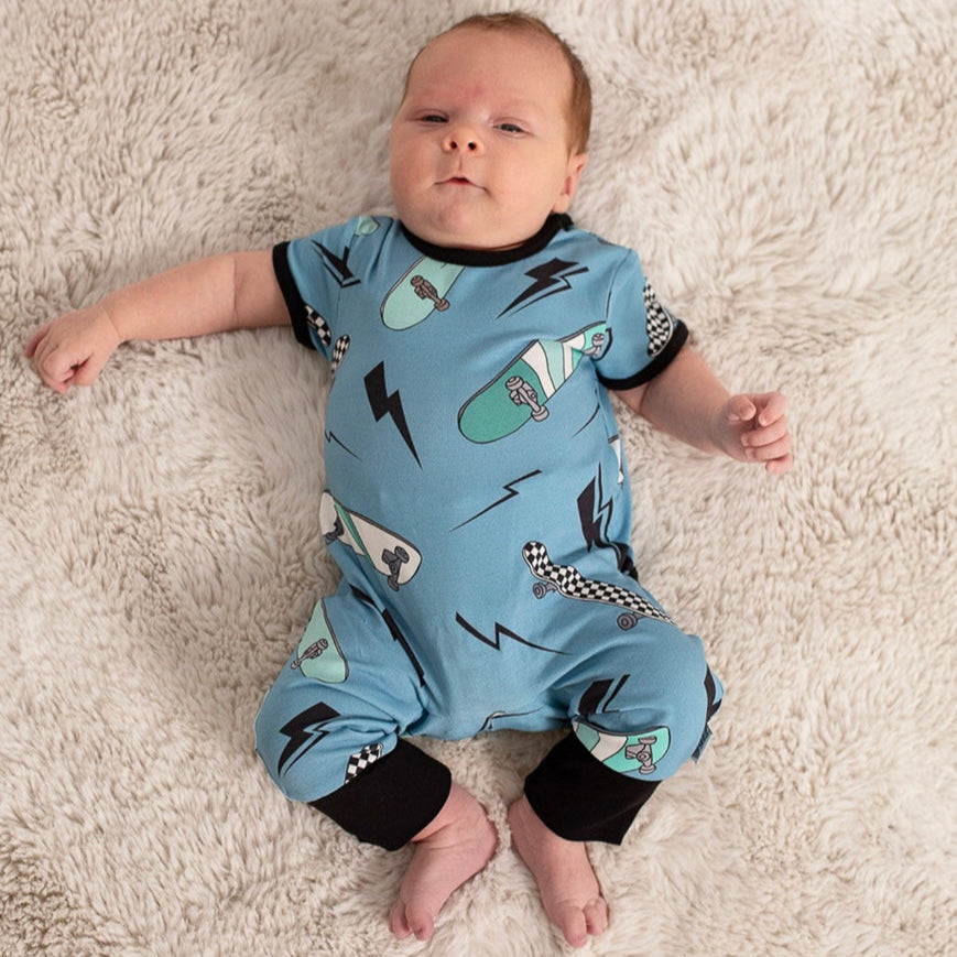 Rad Rides Short Long Romper