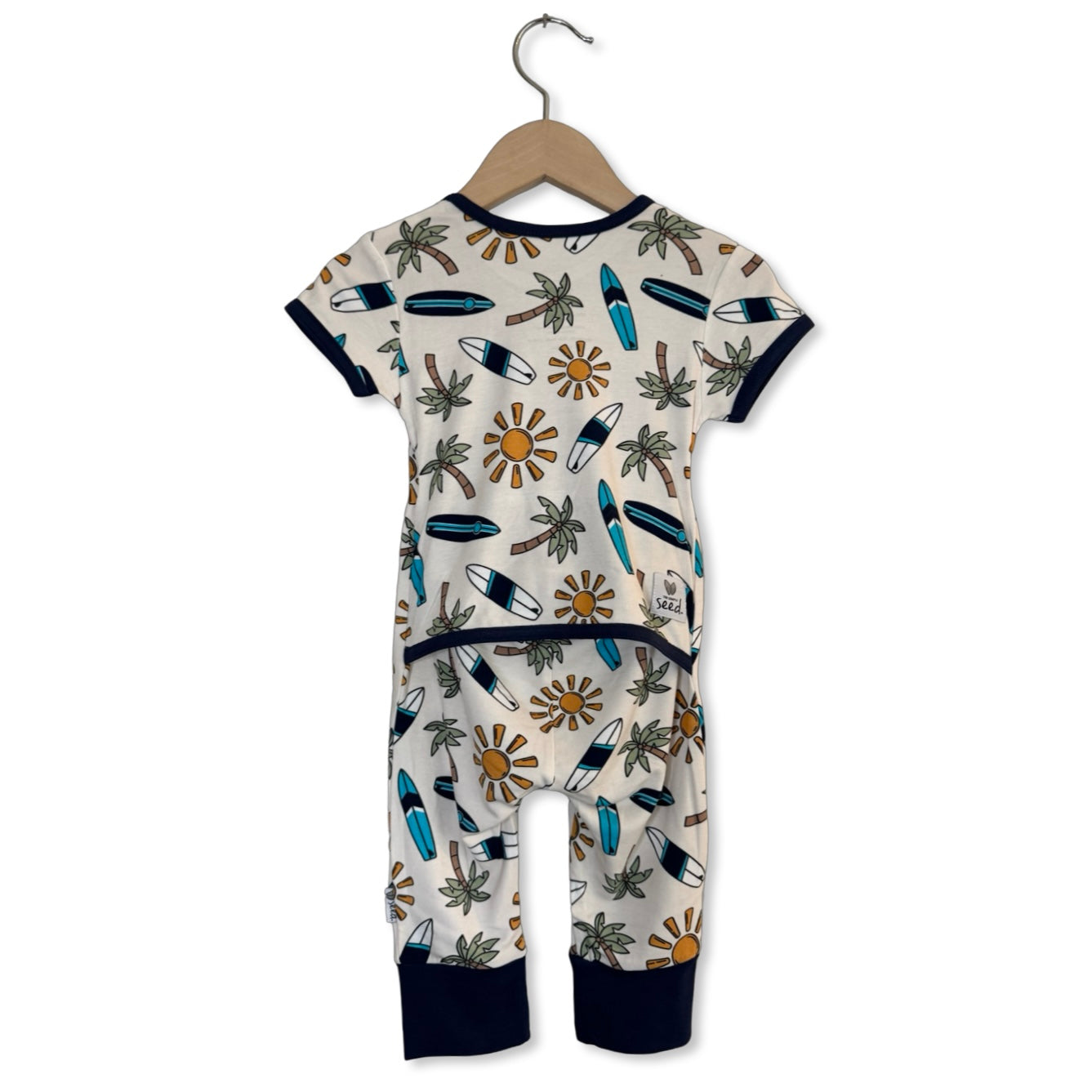 Surfs Up Short Long Romper