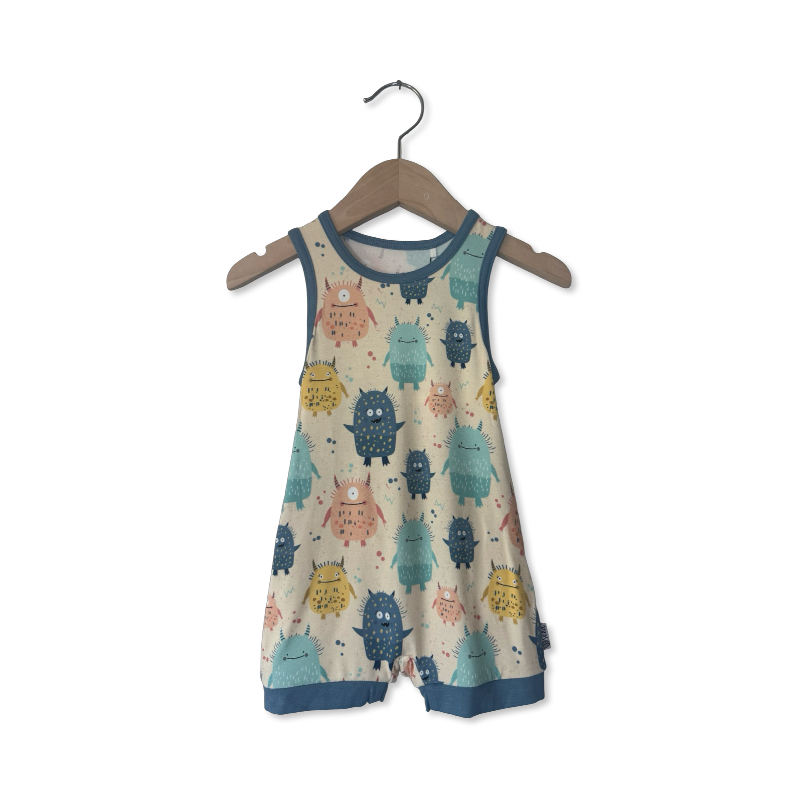 Yippity Yeti Sleeveless Shorty Romper