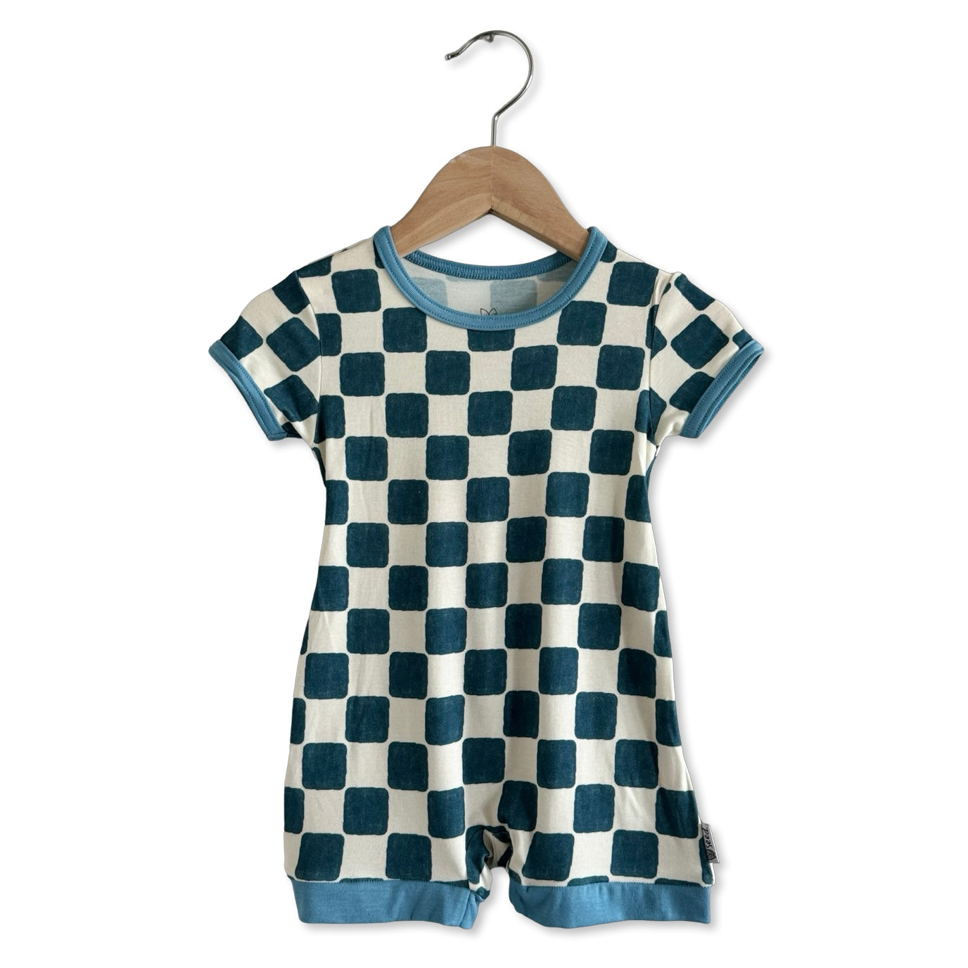 Checker Me Out Shorty Romper