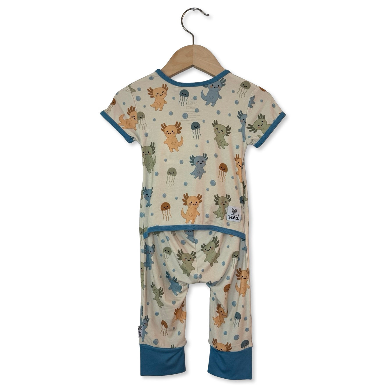 Alotl Smiles Short Long Romper