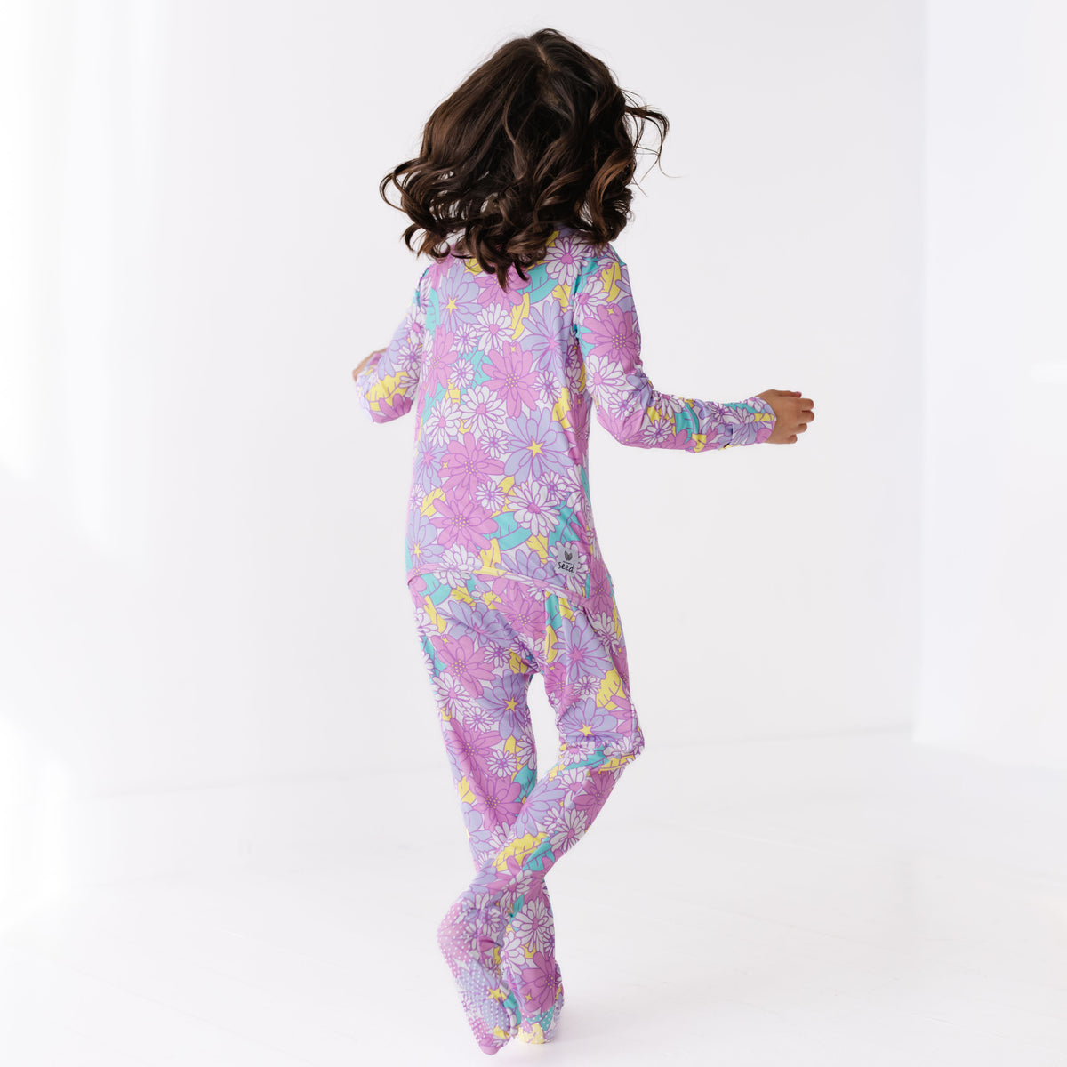 Flower Power Kid's Day to Night Romper