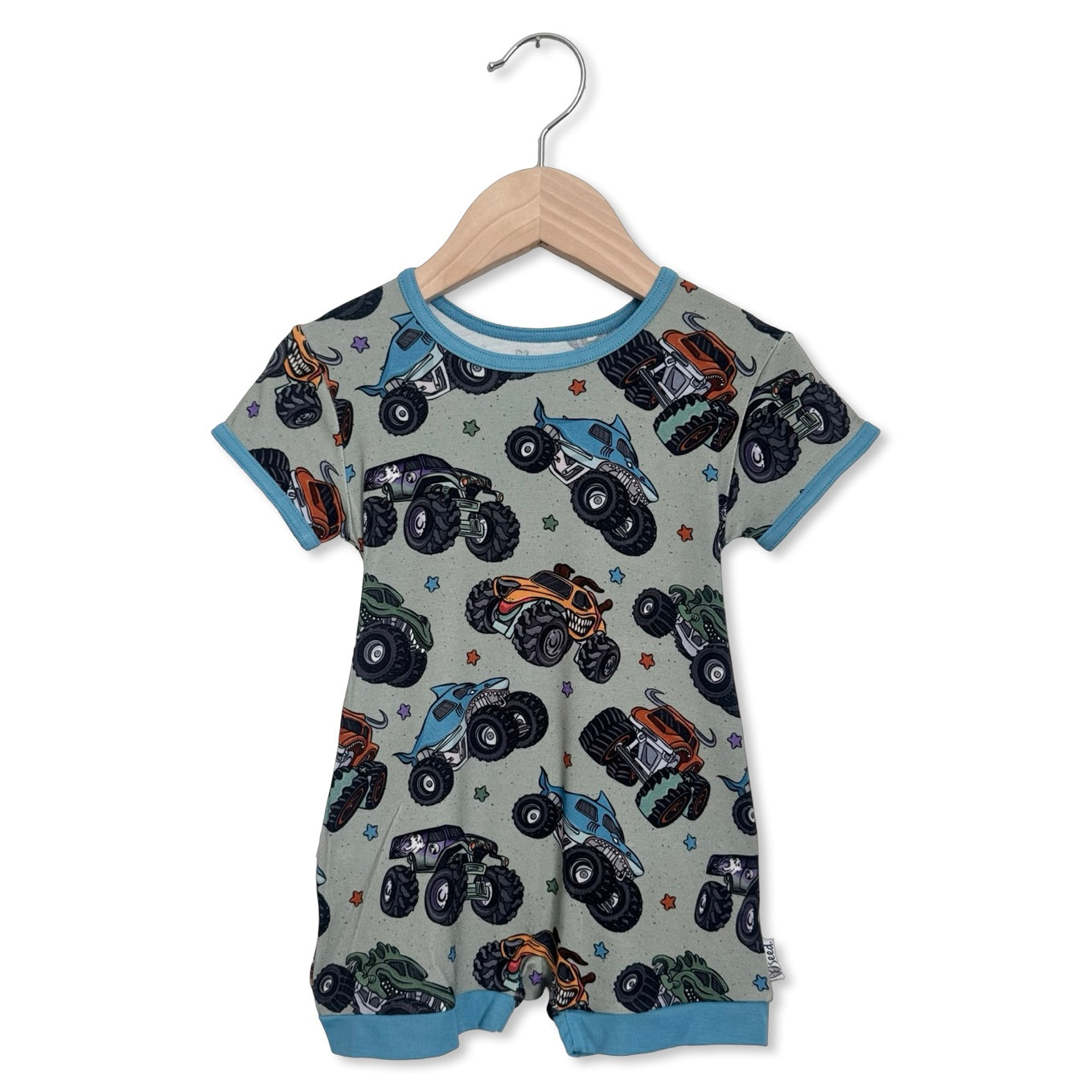 Wild Wheels Shorty Romper