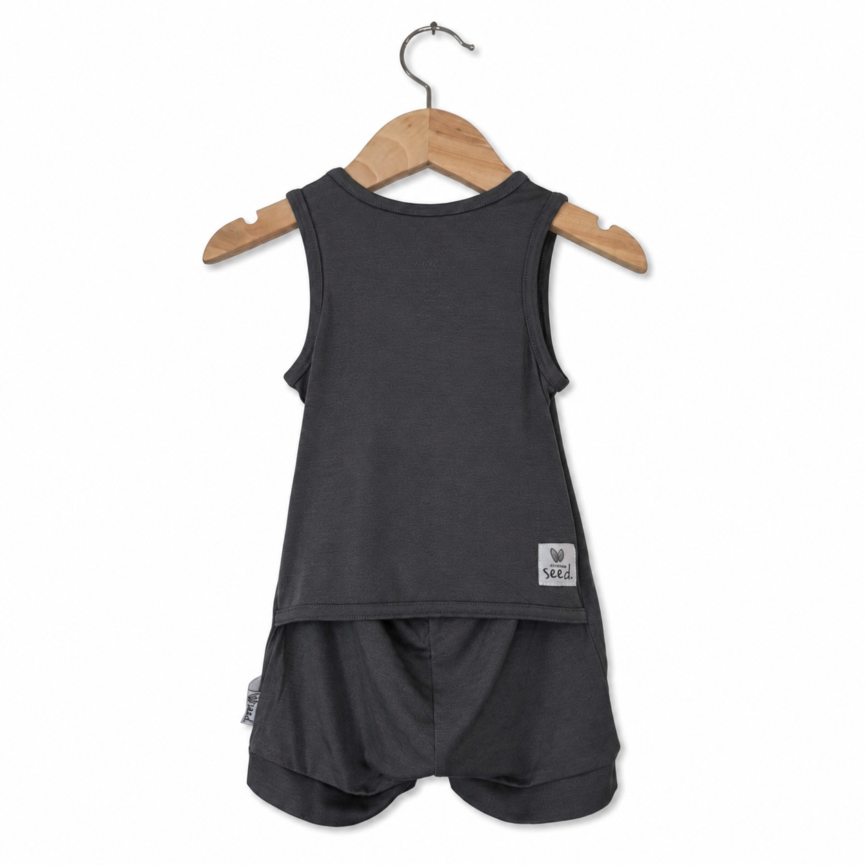 Deep Sea Sleeveless Shorty Romper Luxe Edition | Cotton Bamboo Blend