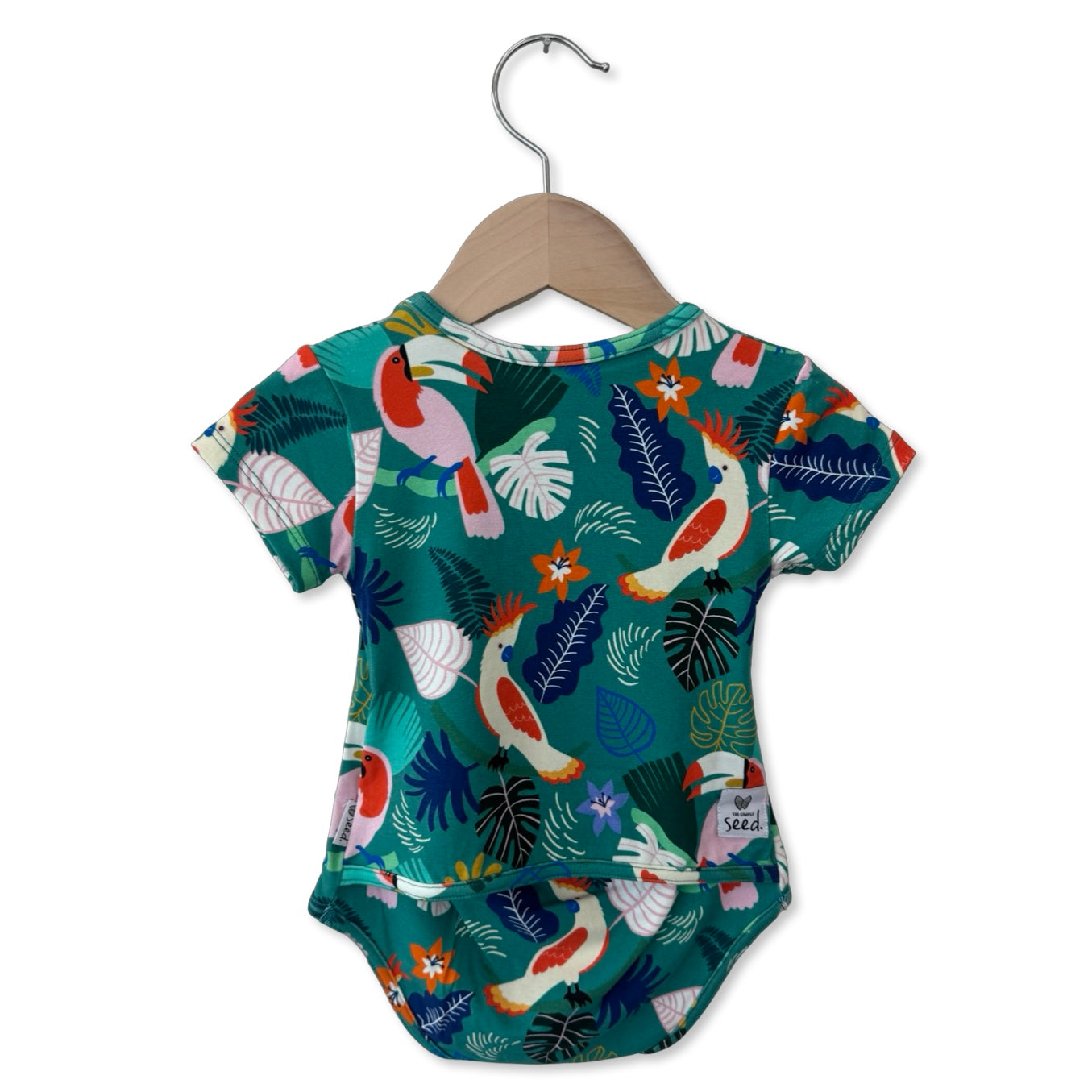 Tu-Can Do It Short Sleeve Snuggle Bug Bodysuit