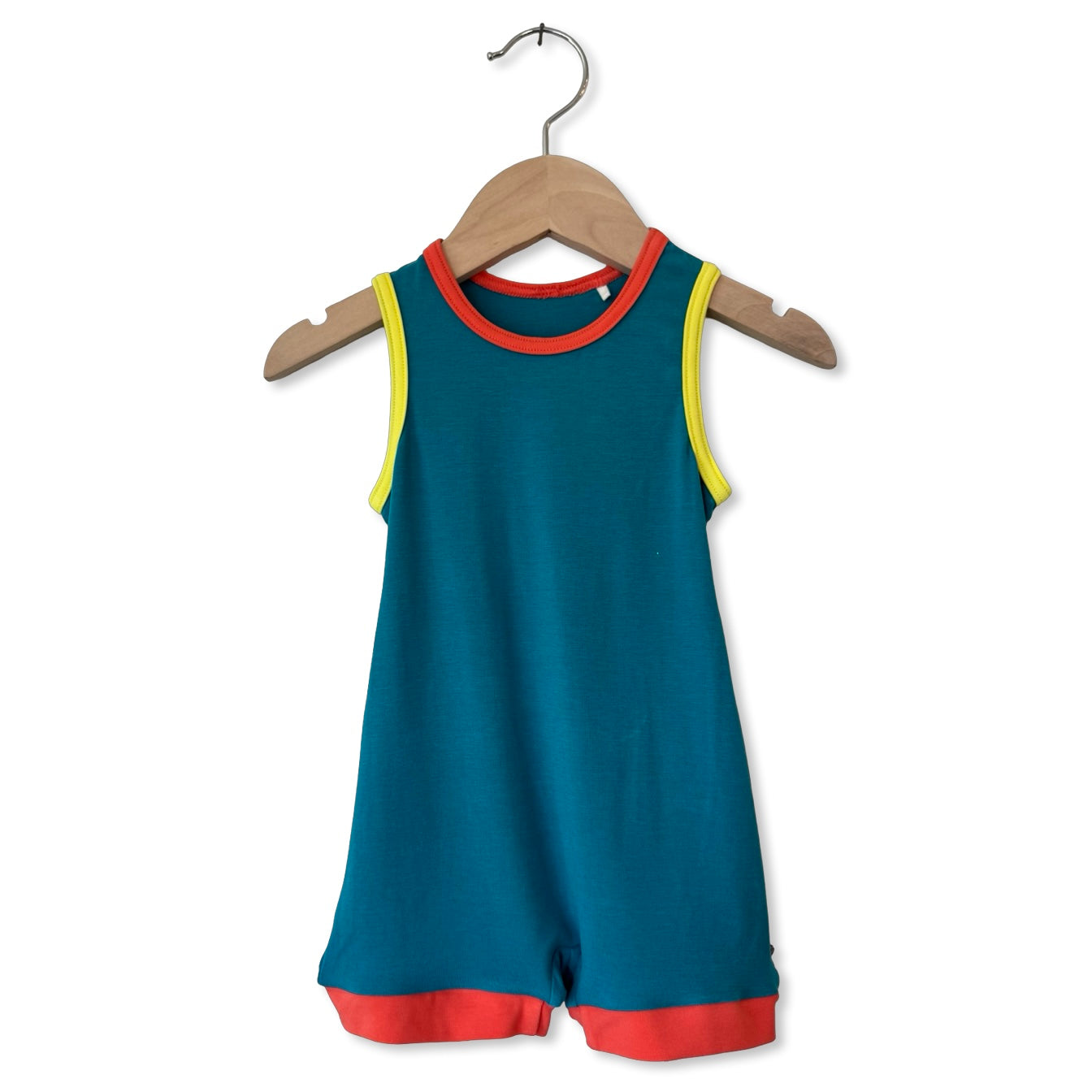 Funky Fresh Sleeveless Shorty Romper