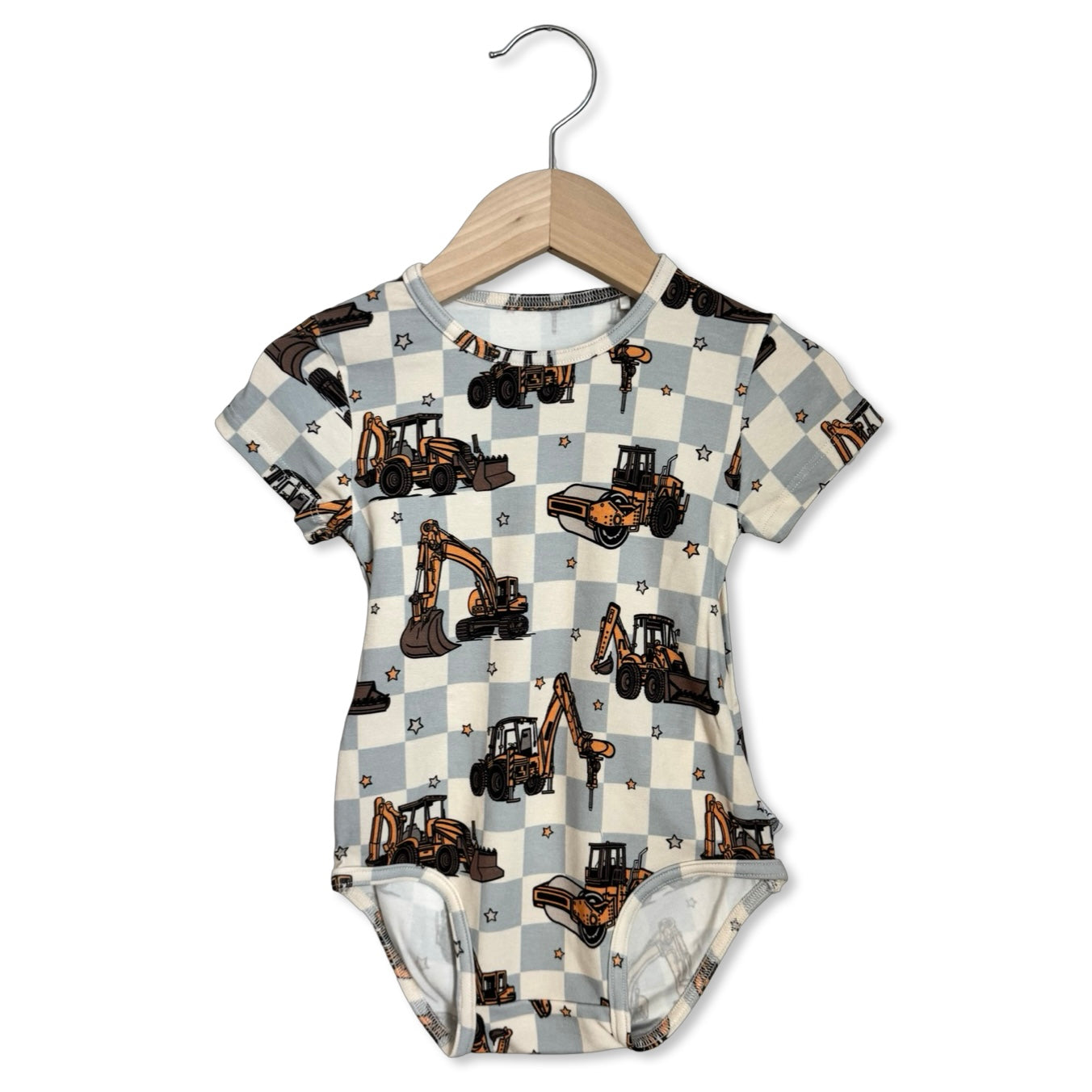 Dirt & Digs Short Sleeve Snuggle Bug Bodysuit Luxe Edition | Cotton Bamboo Blend