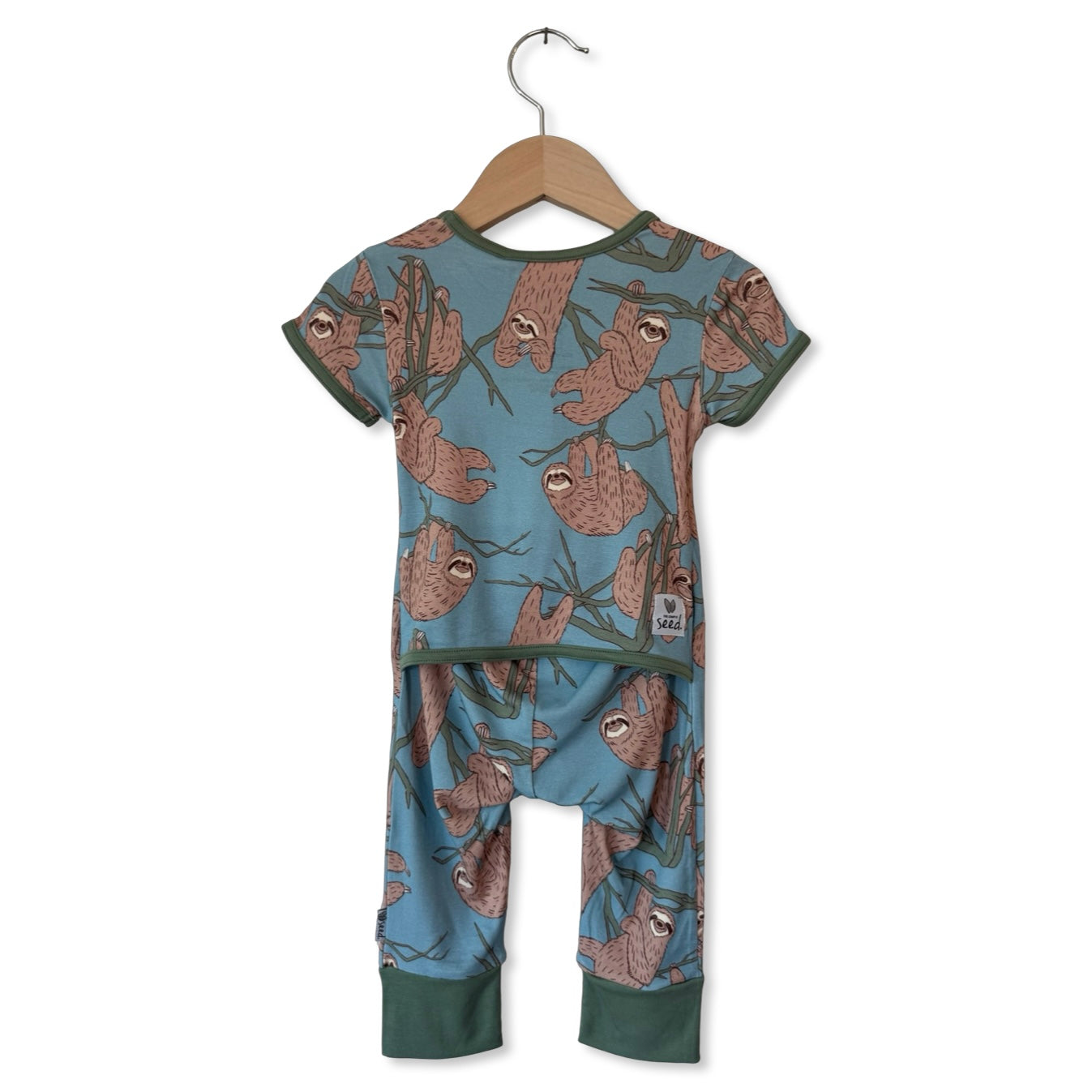 Don't Hurry, Be Happy Kid's Short Long Romper
