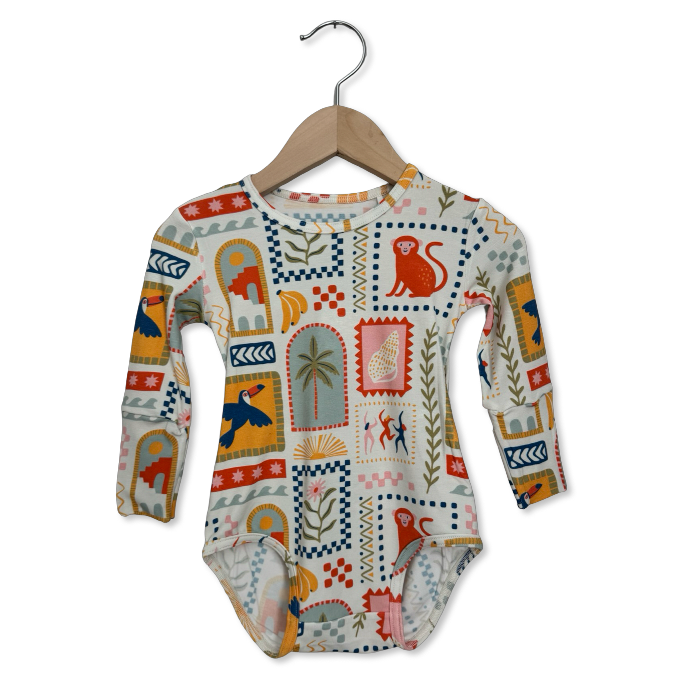 Little Rio Snuggle Bug Long Sleeve Bodysuit