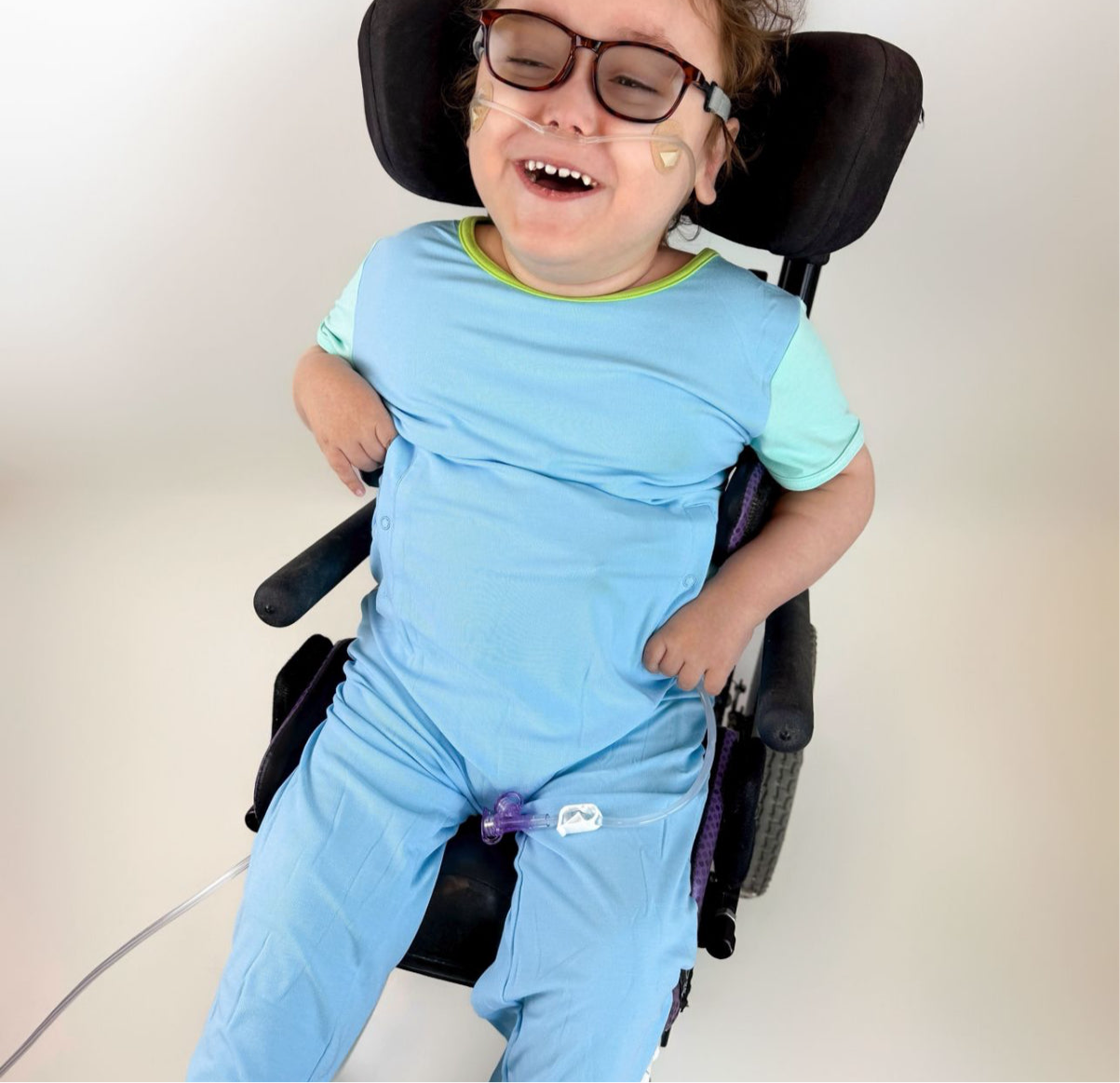 Bust A Move Adaptive Tube Access Short Long Romper