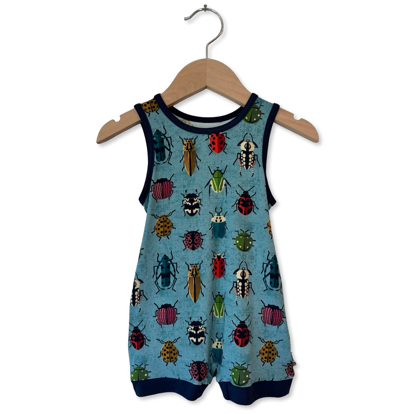 Very Buggy Sleeveless Shorty Romper