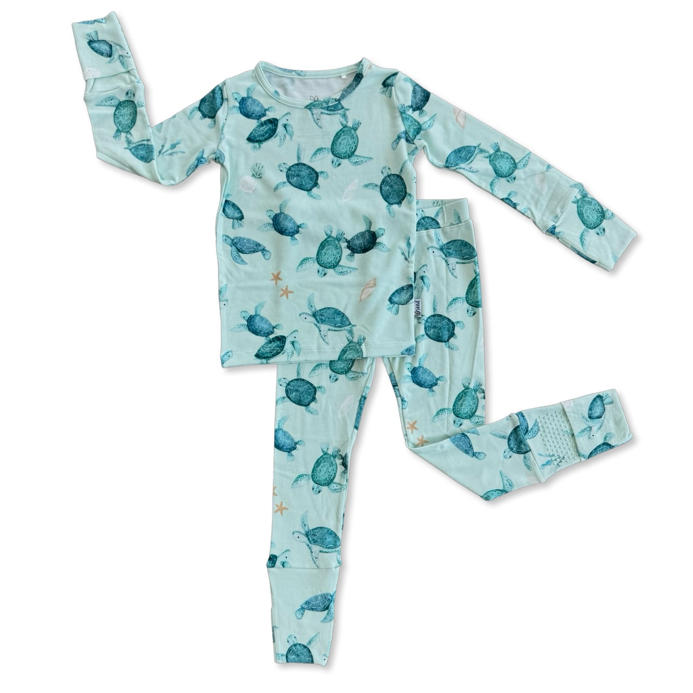 Turtle Bay All Wrapped Up Kid's Two Piece Jammie Set