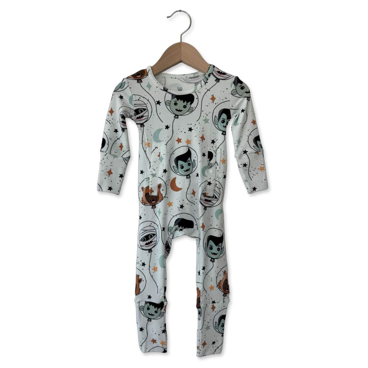 Scare In The Air Tube Access Day to Night Romper Luxe Edition | Cotton Bamboo Blend