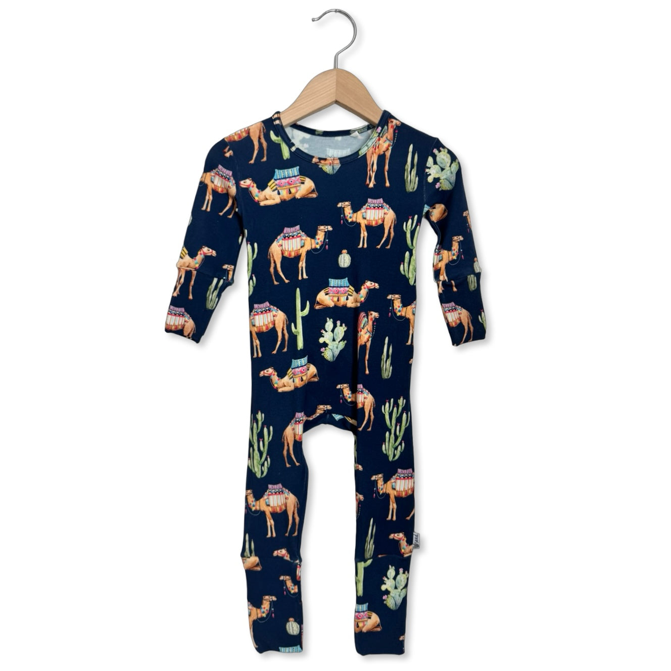 Camel Day to Night Romper Luxe Edition | Cotton Bamboo Blend