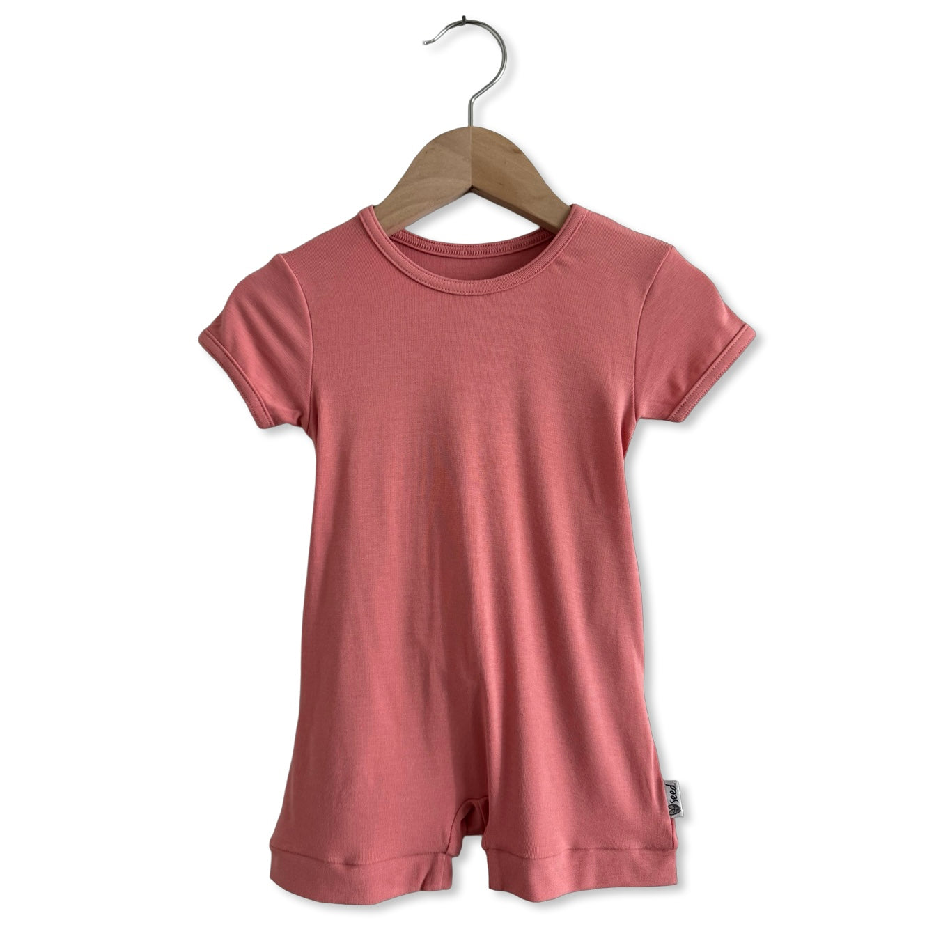 Guava Shorty Romper