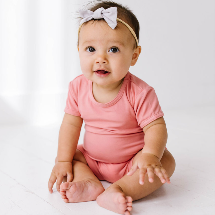 Guava Shorty Romper