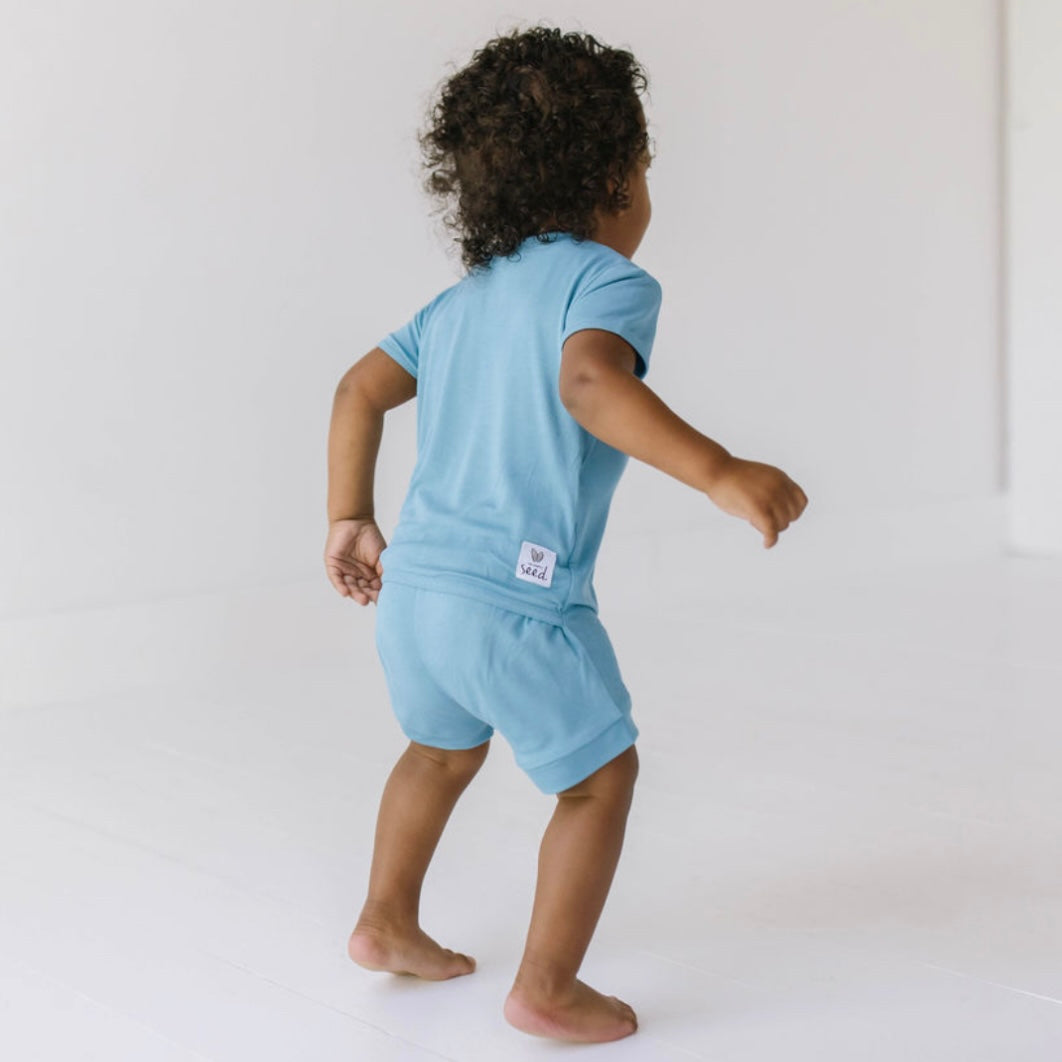 Blue Jay Shorty Romper