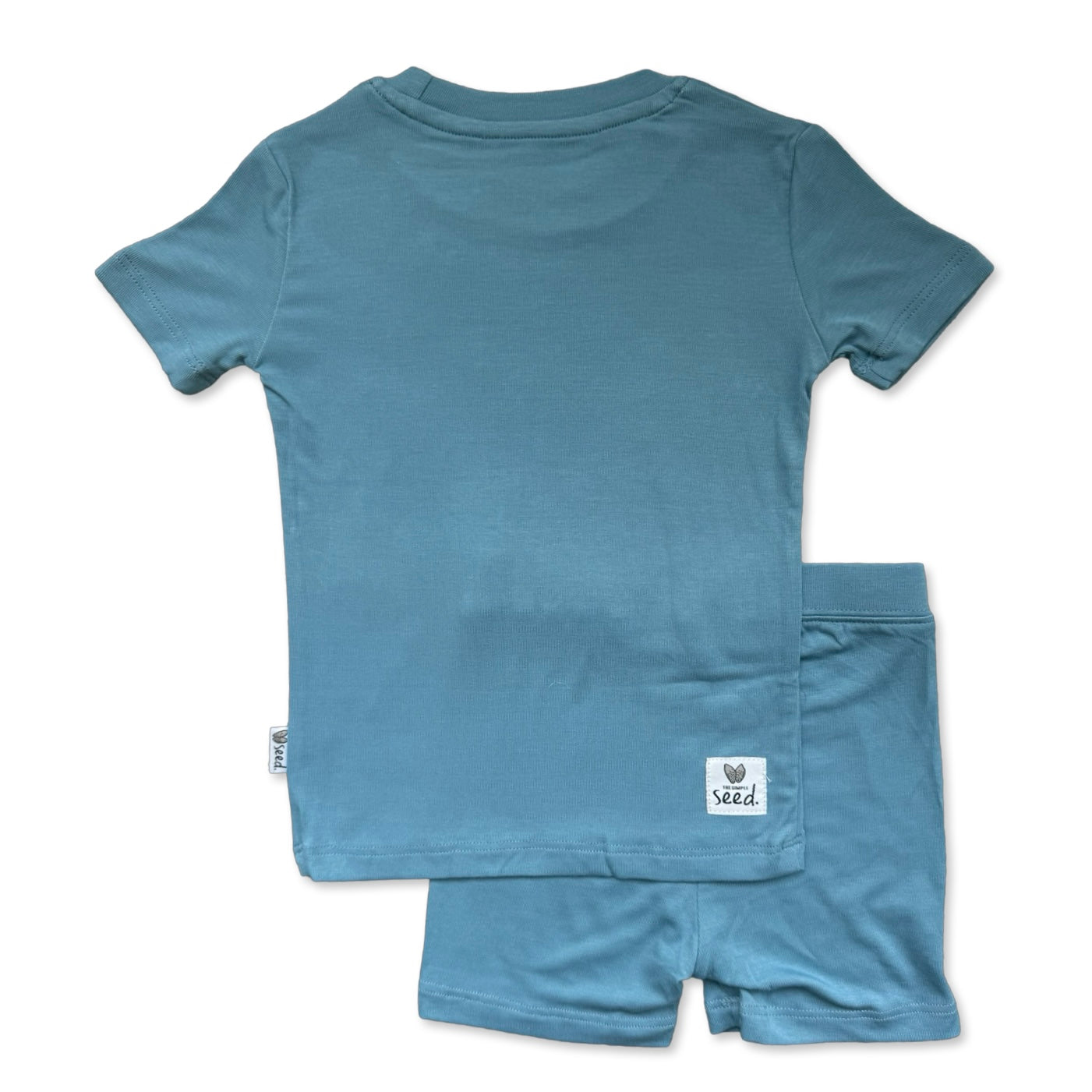 Blue Jay Mini Ribbed Two Piece Short Jammie Set (18-24 mth- 5T)