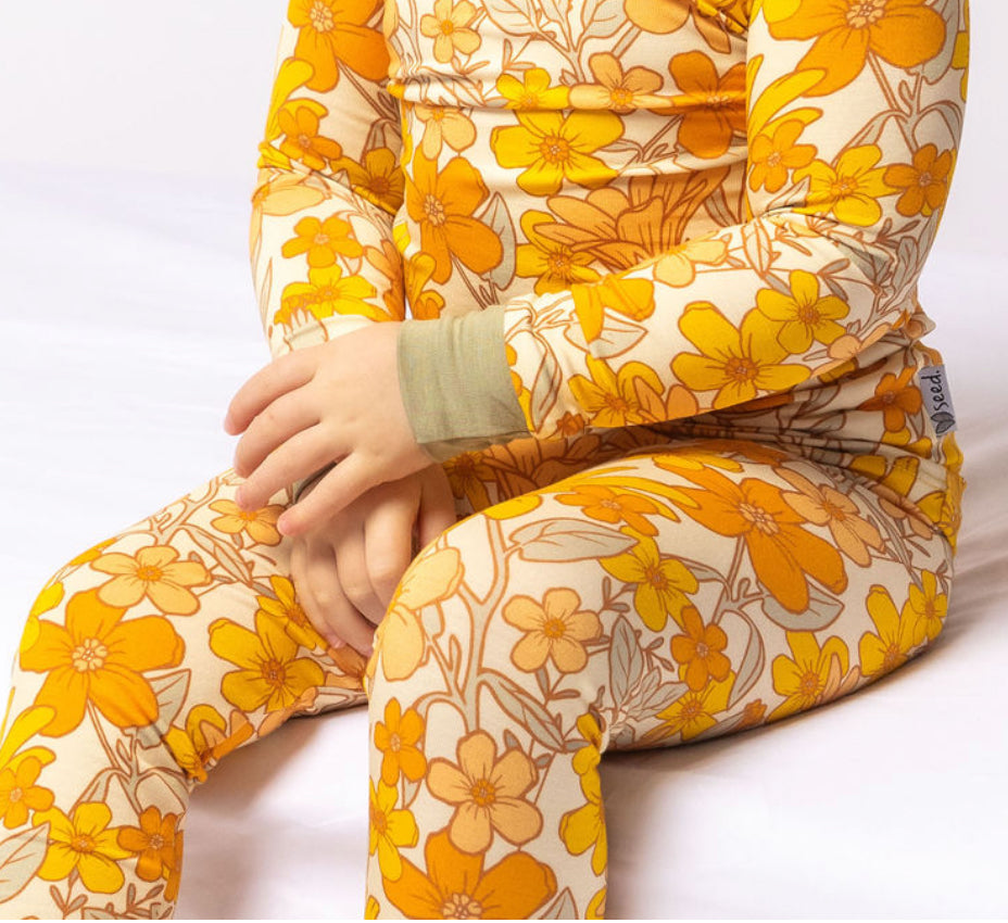 Fallin’ for Blooms Two Piece Jammie Set (18-24 mth- 5T)