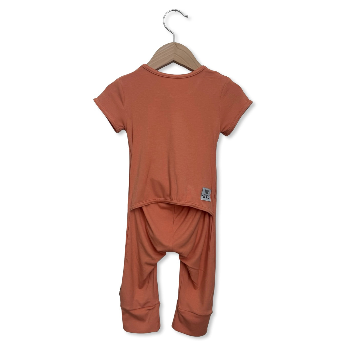 Peach Terra Short Long Romper