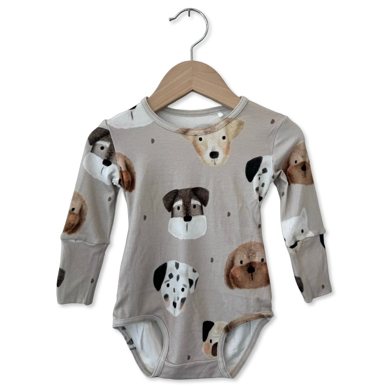 Pooch Pals Snuggle Bug Long Sleeve Bodysuit