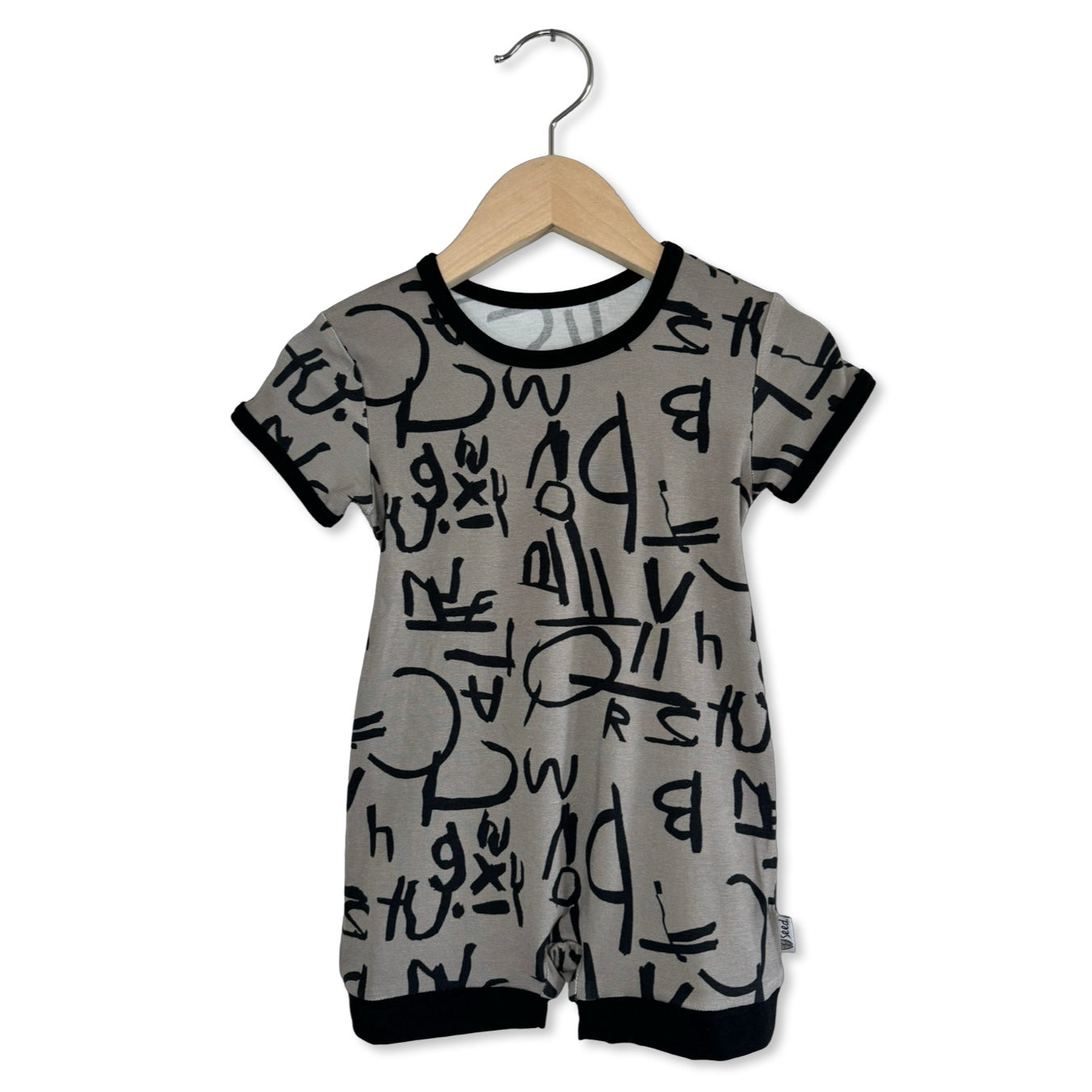 Caden's Alphabet for Autism Shorty Romper