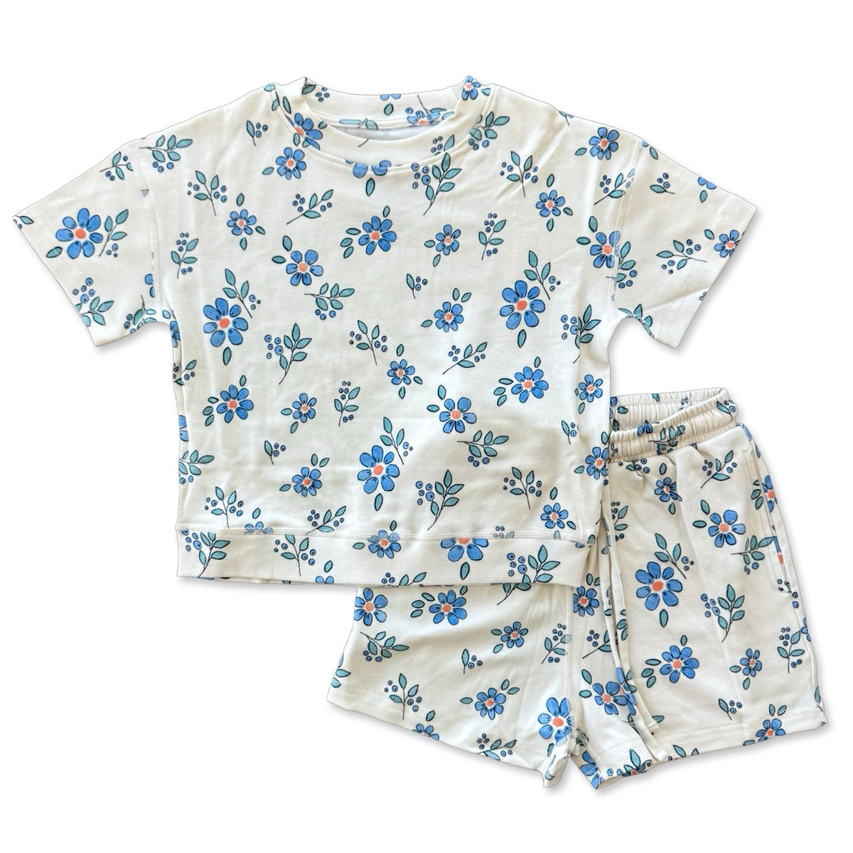 Forget Me Not CALM CLOUD Short Set
