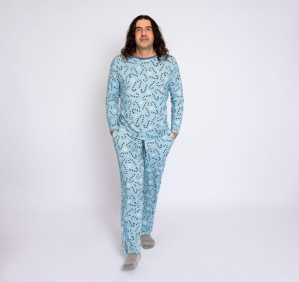 Feelin' Frosty Men's Two Piece Jammie Set
