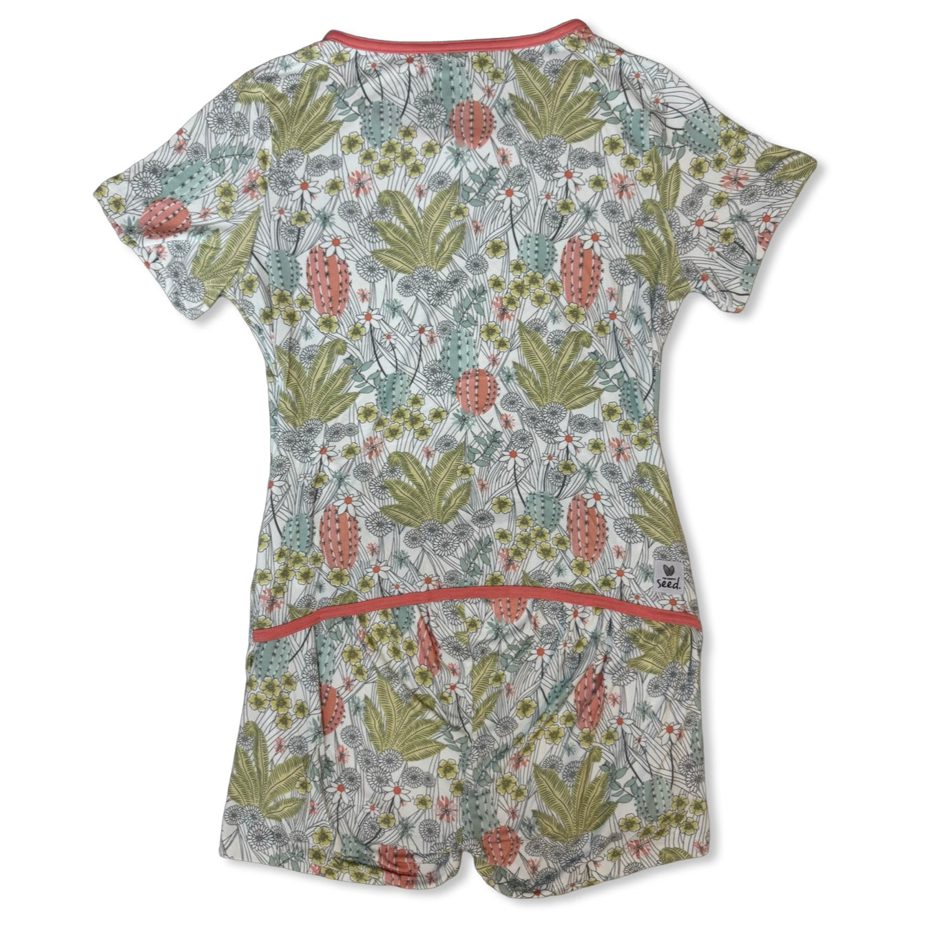 Prickly Petals Adult Shorty Romper