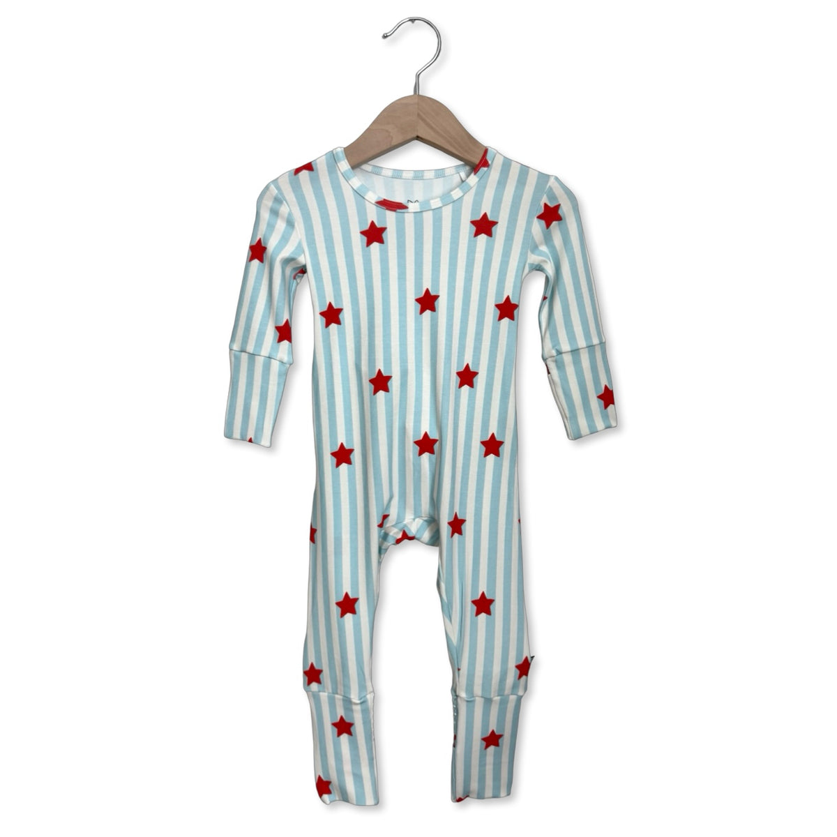 Stars & Stripes Day to Night Romper Luxe Edition | Cotton Bamboo Blend