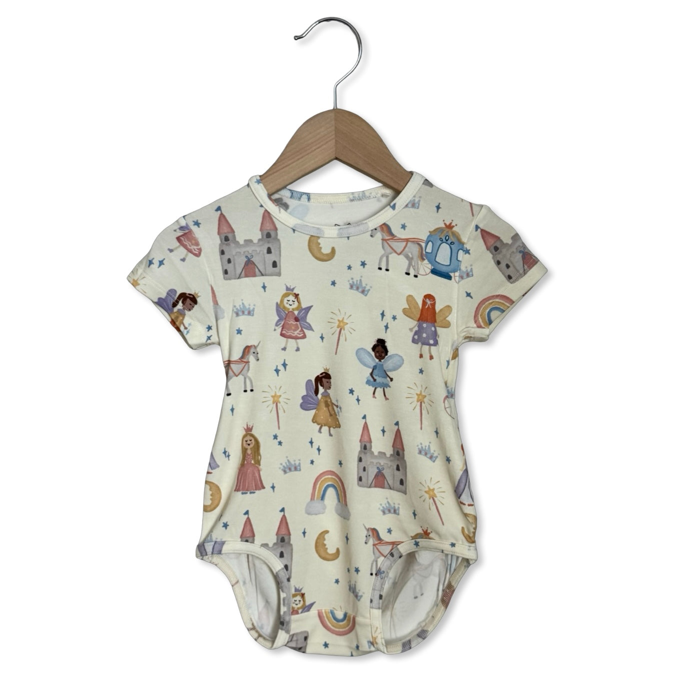 Fairy Princess Short Sleeve Snuggle Bug Bodysuit